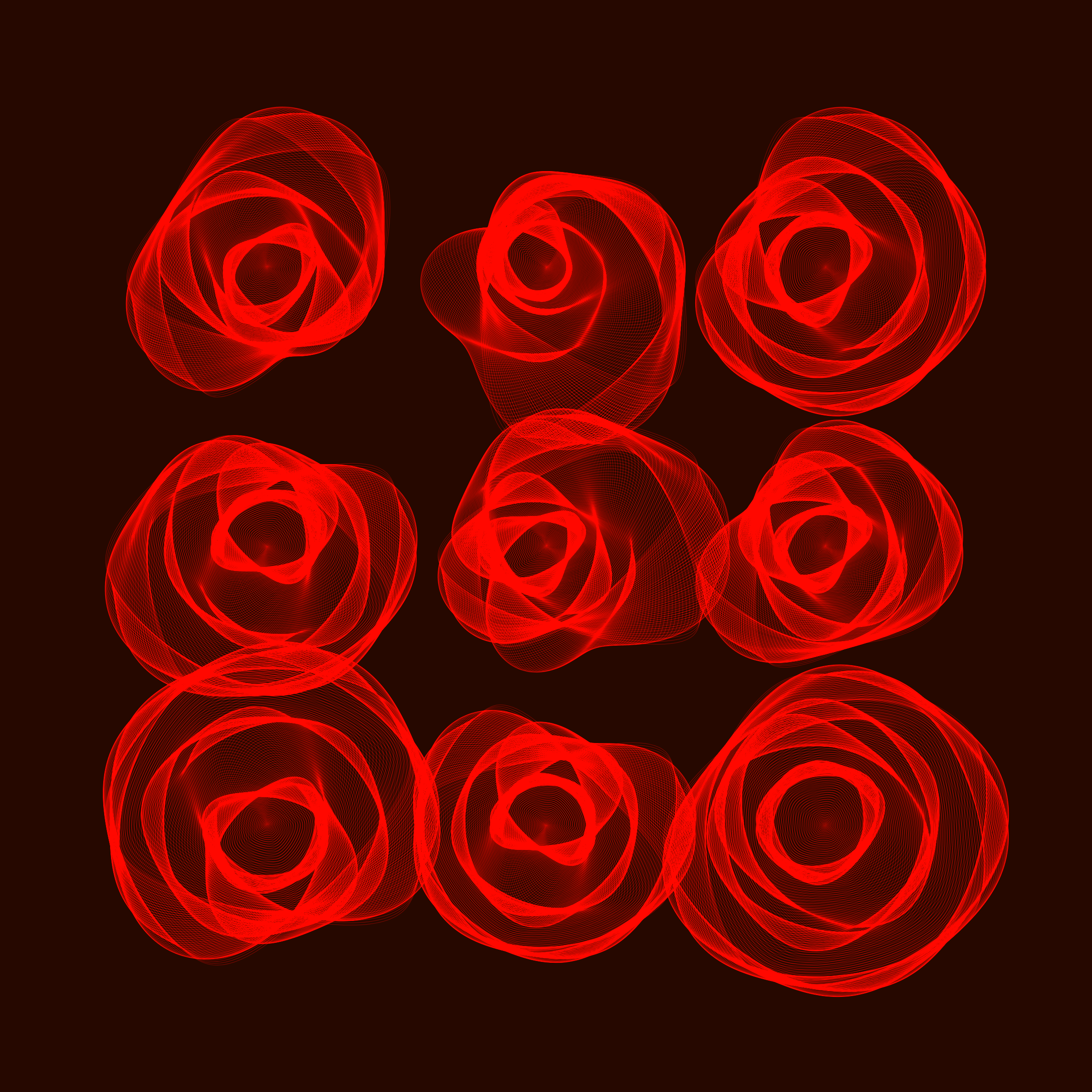 Art Blocks - Art Blocks v2 - Flowers #2115 - NFT # 116002115