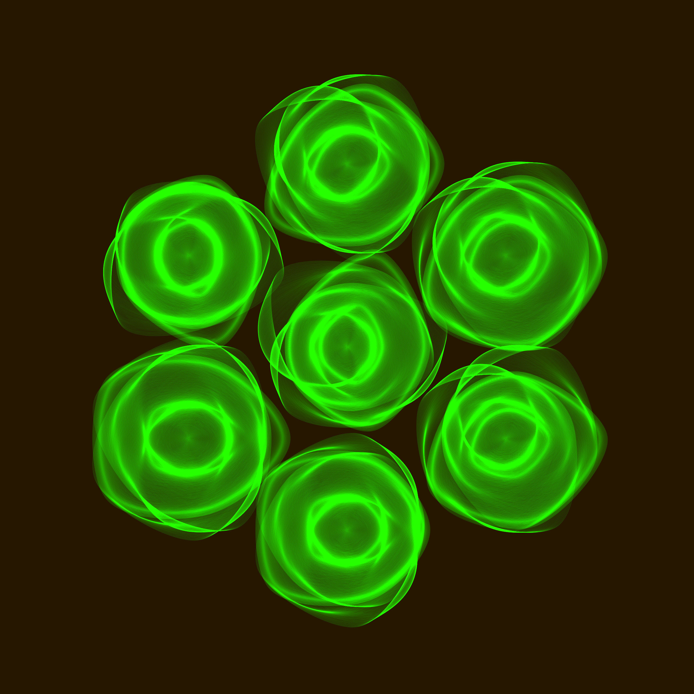 Art Blocks - Art Blocks v2 - Flowers #2118 - NFT # 116002118