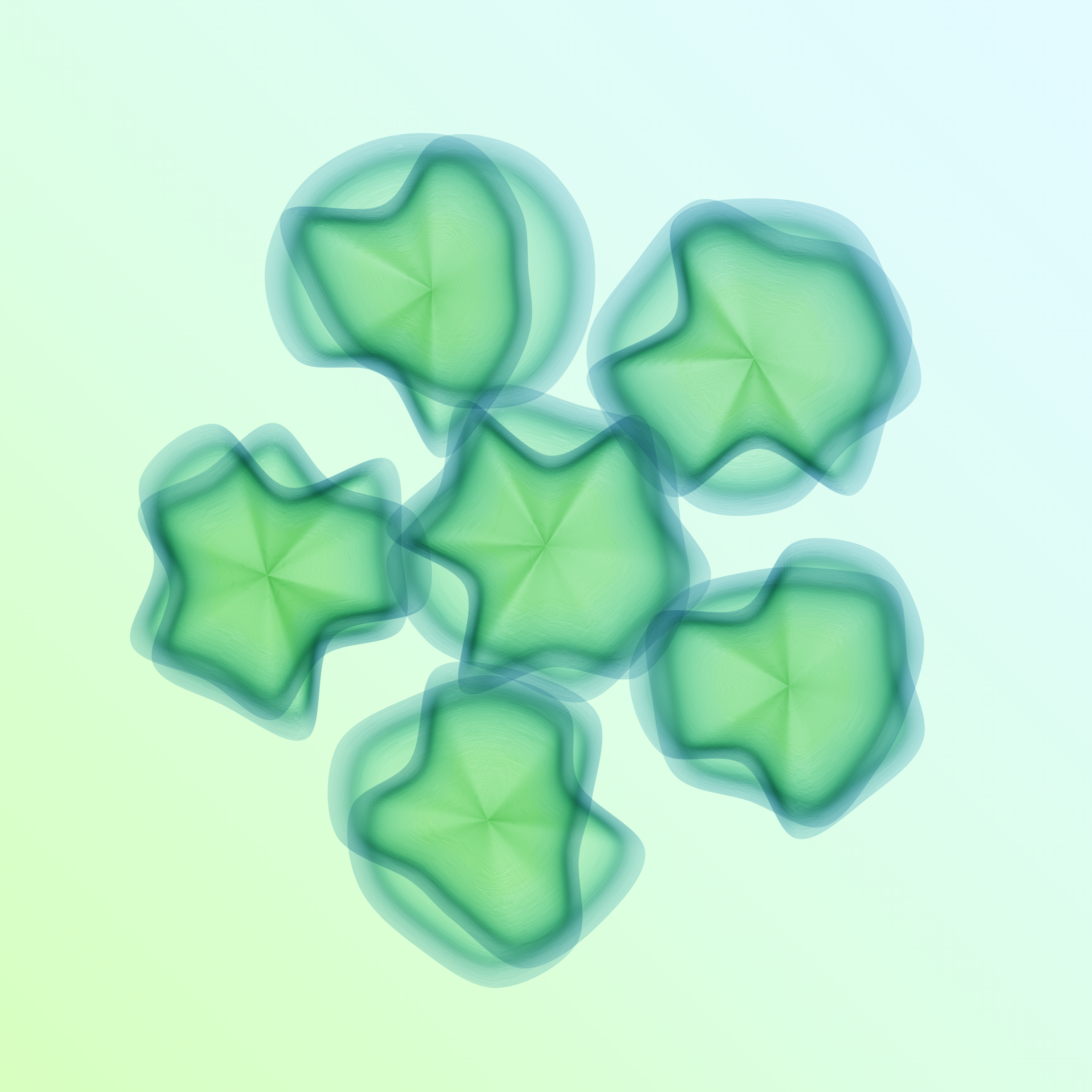 Art Blocks - Art Blocks v2 - Flowers #2124 - NFT # 116002124