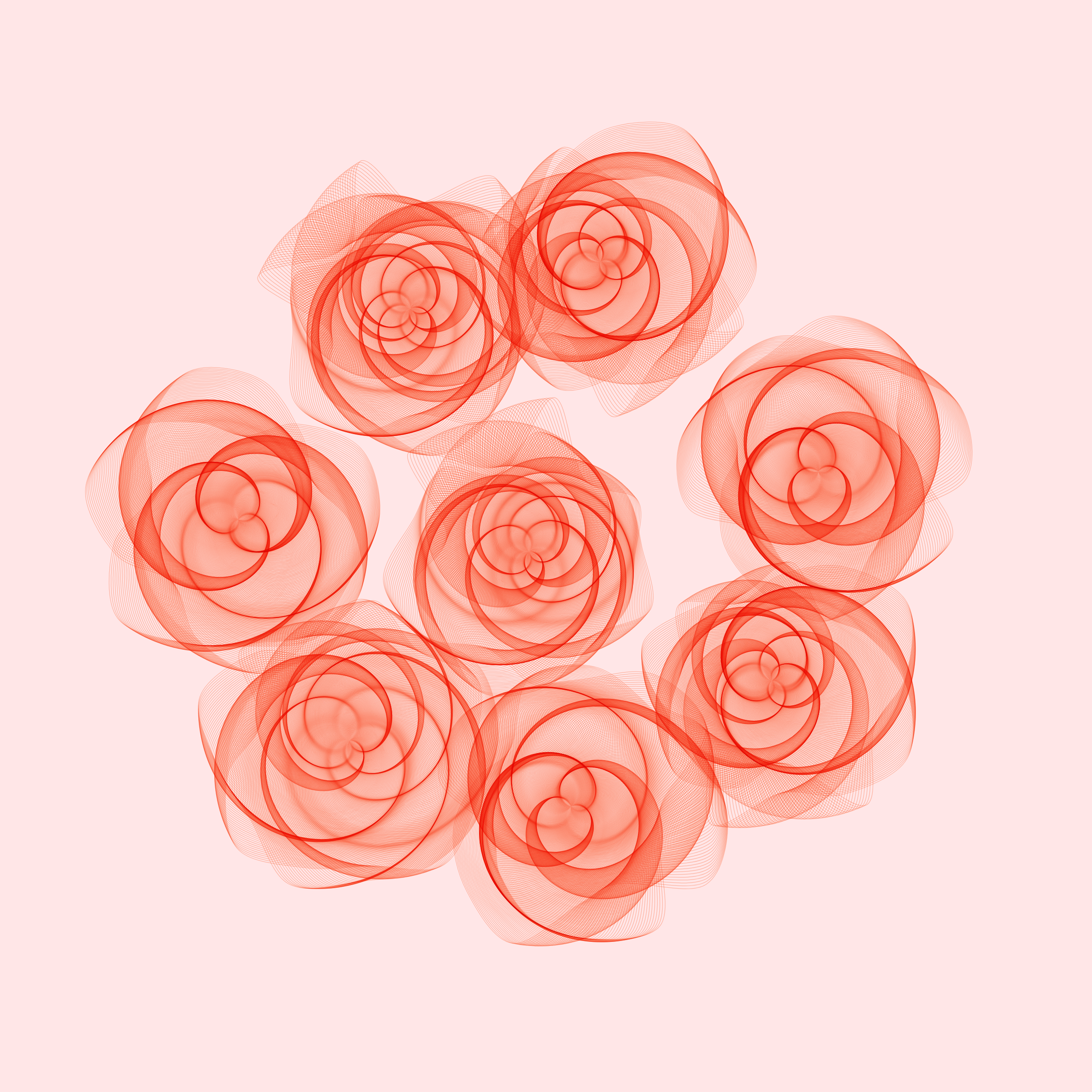 Art Blocks - Art Blocks v2 - Flowers #2132 - NFT # 116002132