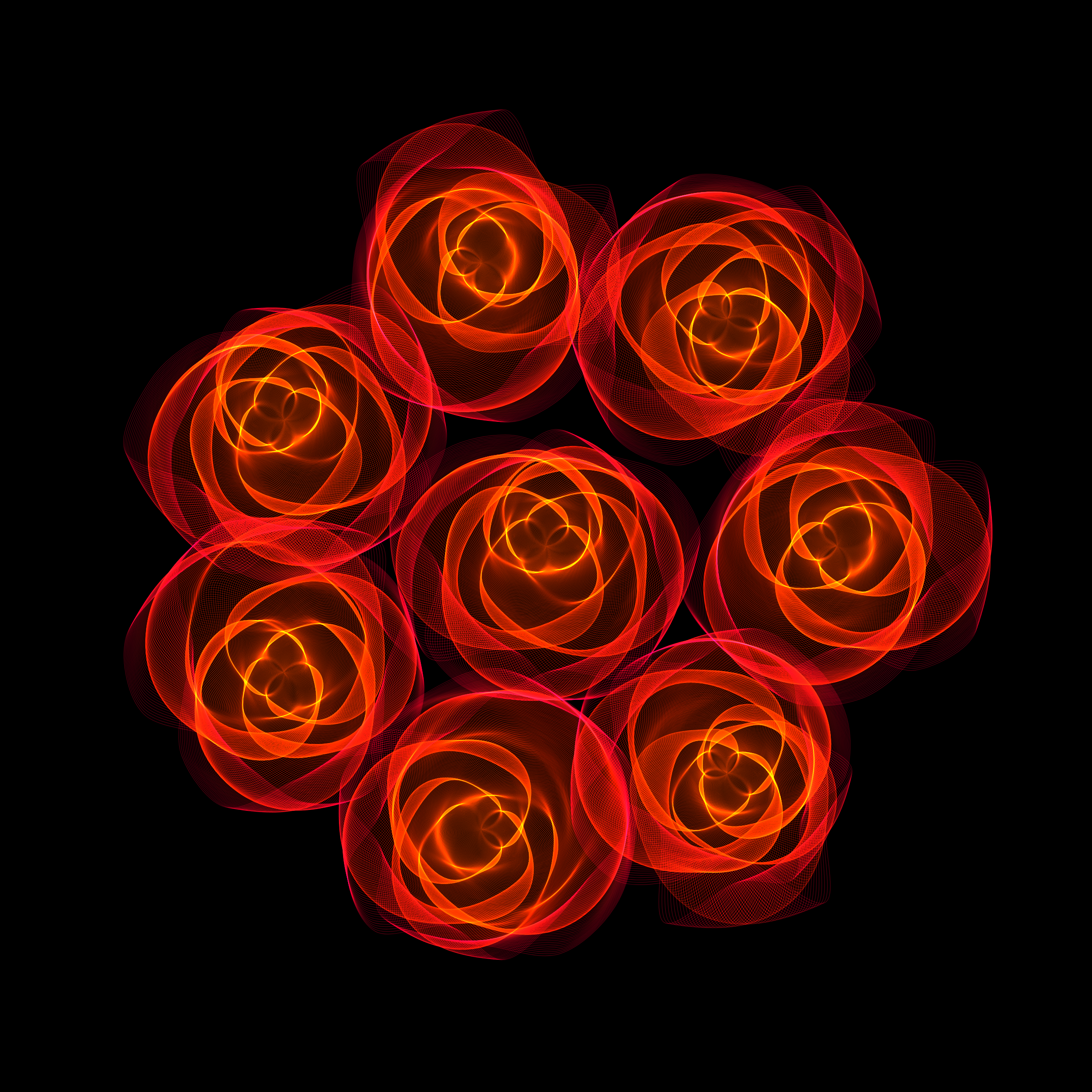 Art Blocks - Art Blocks v2 - Flowers #2133 - NFT # 116002133