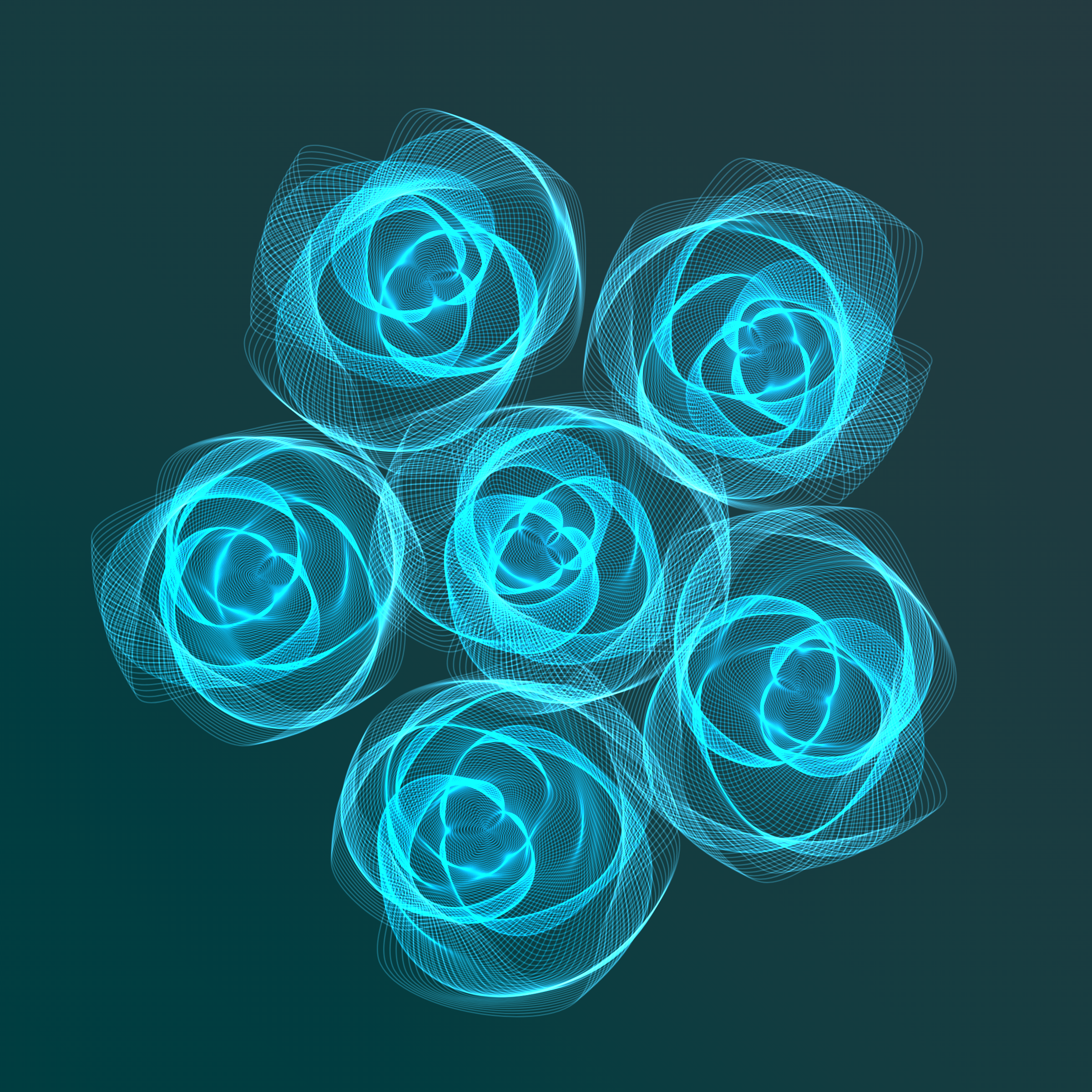 Art Blocks - Art Blocks v2 - Flowers #2149 - NFT # 116002149