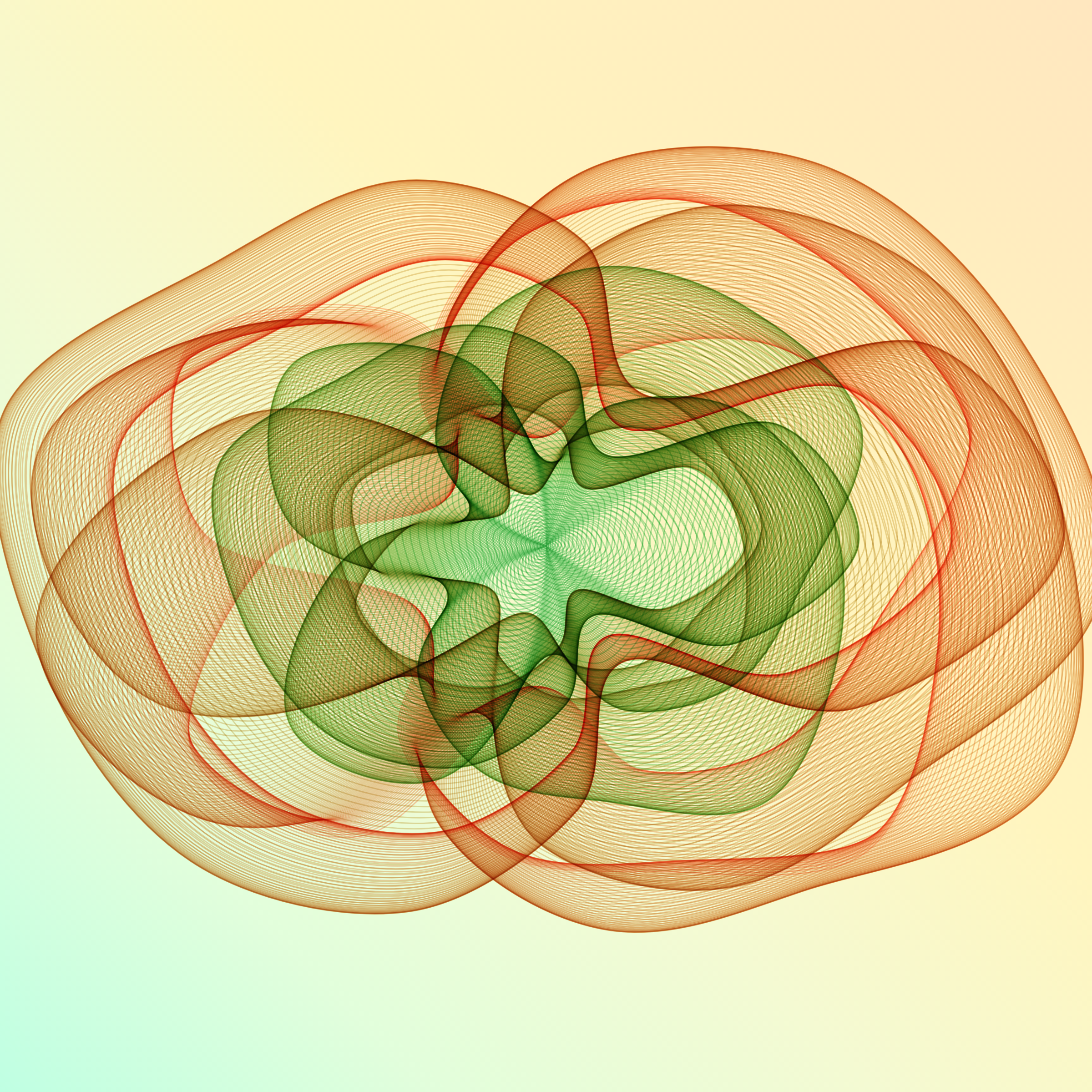 Art Blocks - Art Blocks v2 - Flowers #2152 - NFT # 116002152