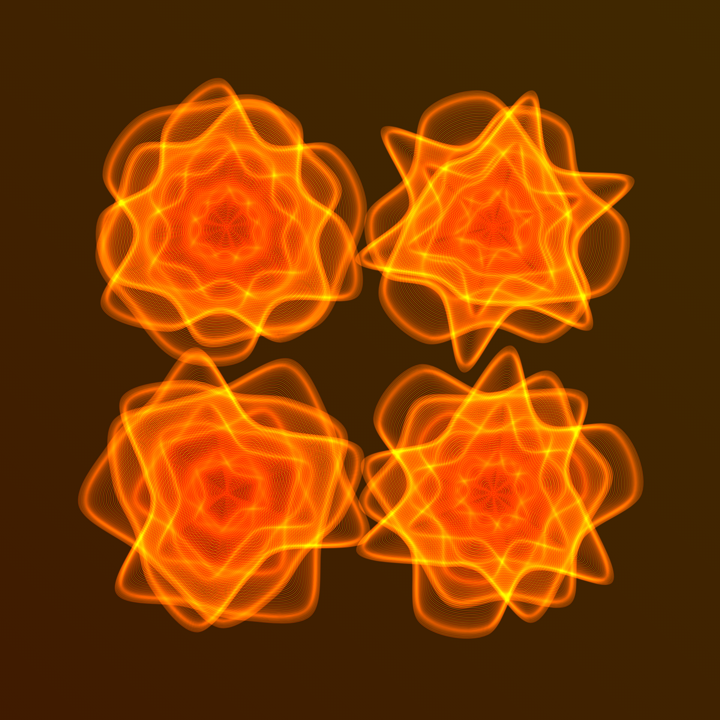 Art Blocks - Art Blocks v2 - Flowers #2156 - NFT # 116002156