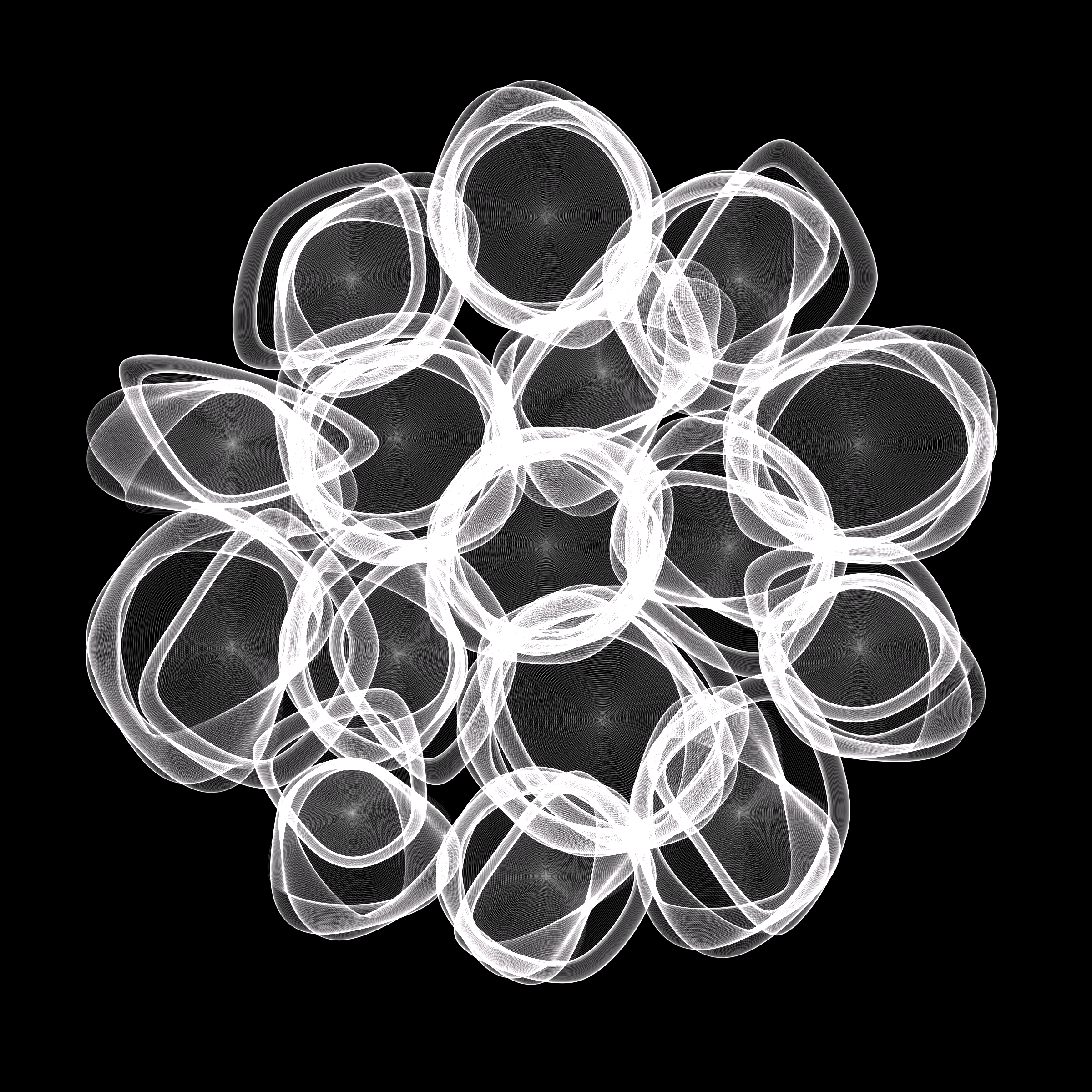 Art Blocks - Art Blocks v2 - Flowers #2163 - NFT # 116002163