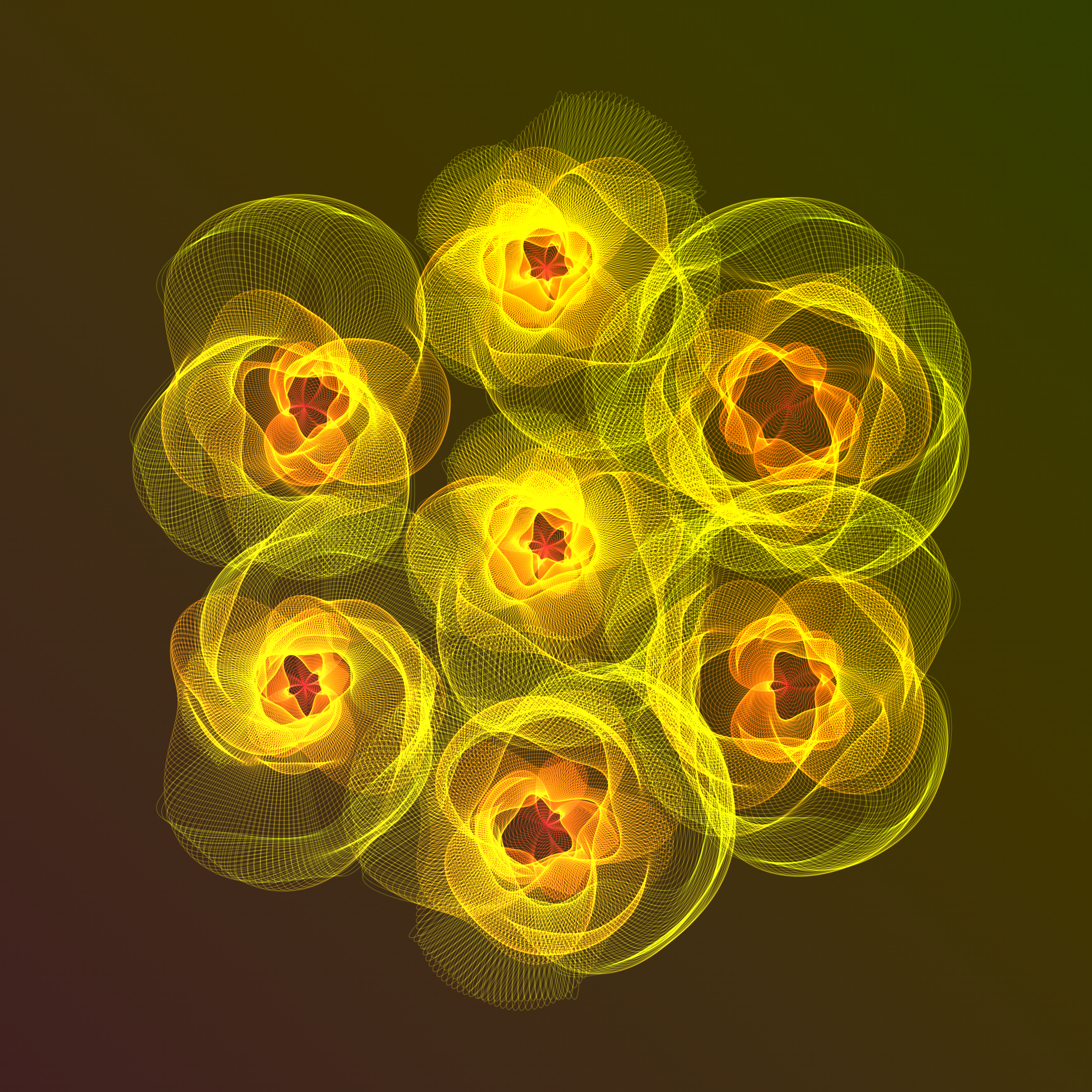 Art Blocks - Art Blocks v2 - Flowers #2169 - NFT # 116002169