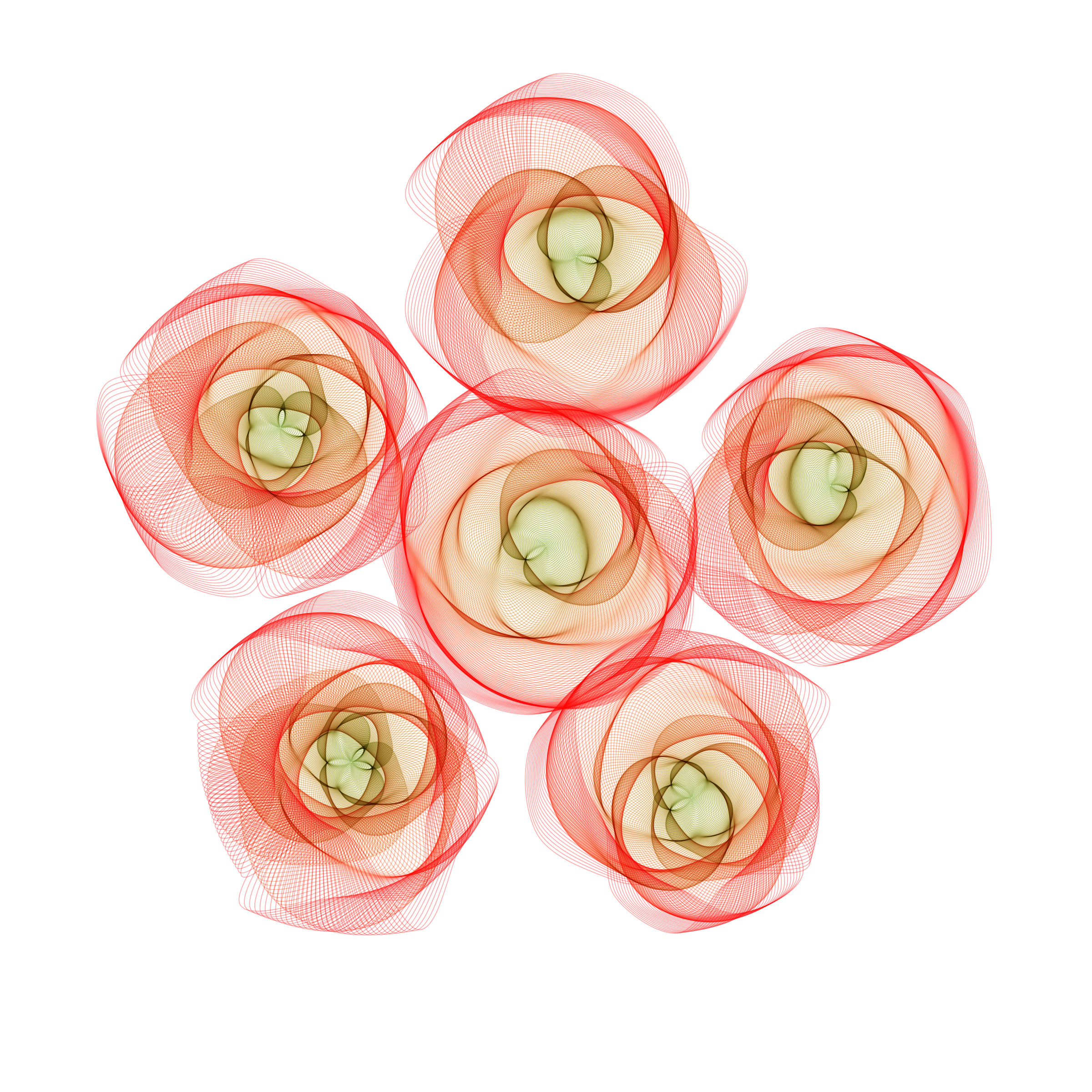 Art Blocks - Art Blocks v2 - Flowers #2170 - NFT # 116002170