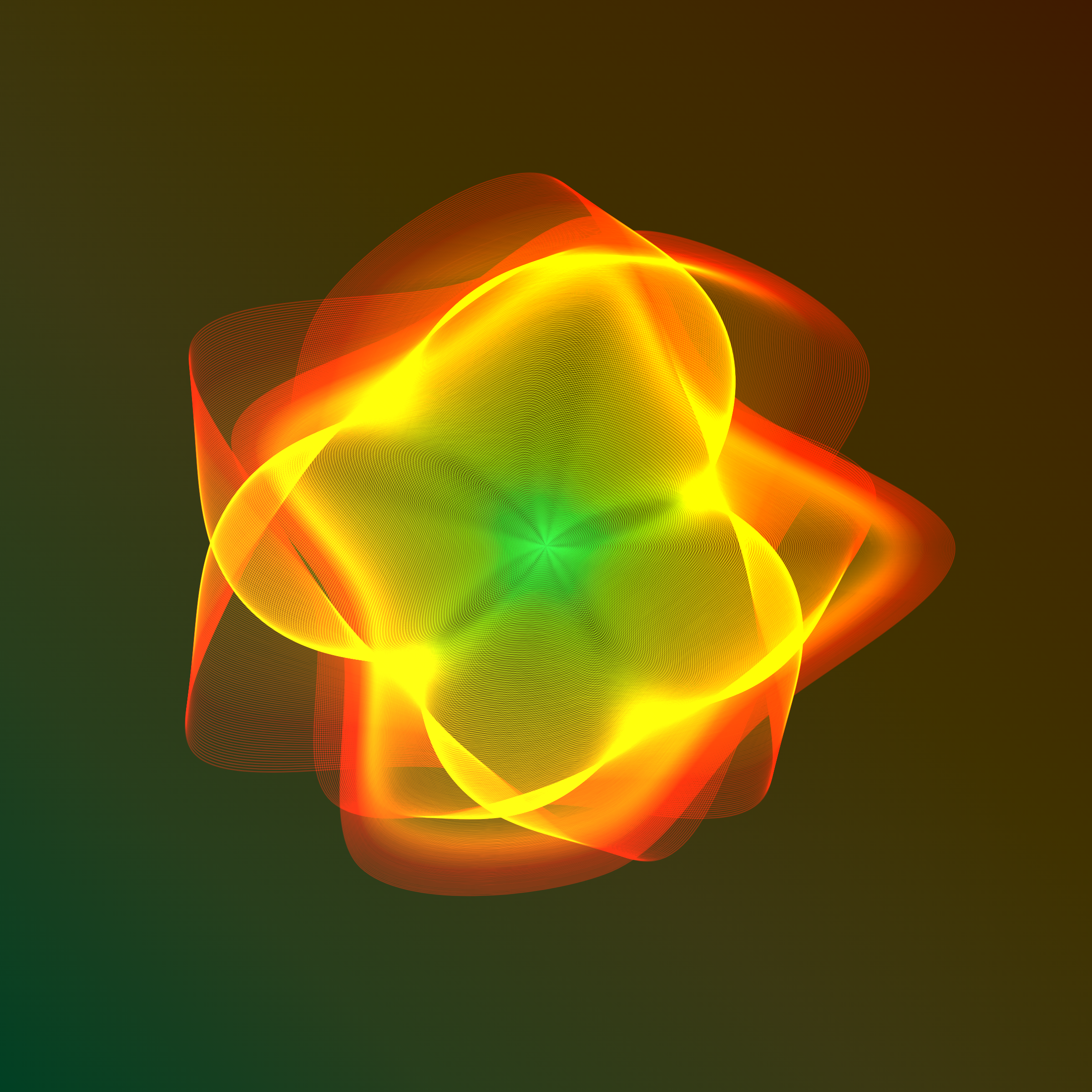 Art Blocks - Art Blocks v2 - Flowers #2172 - NFT # 116002172