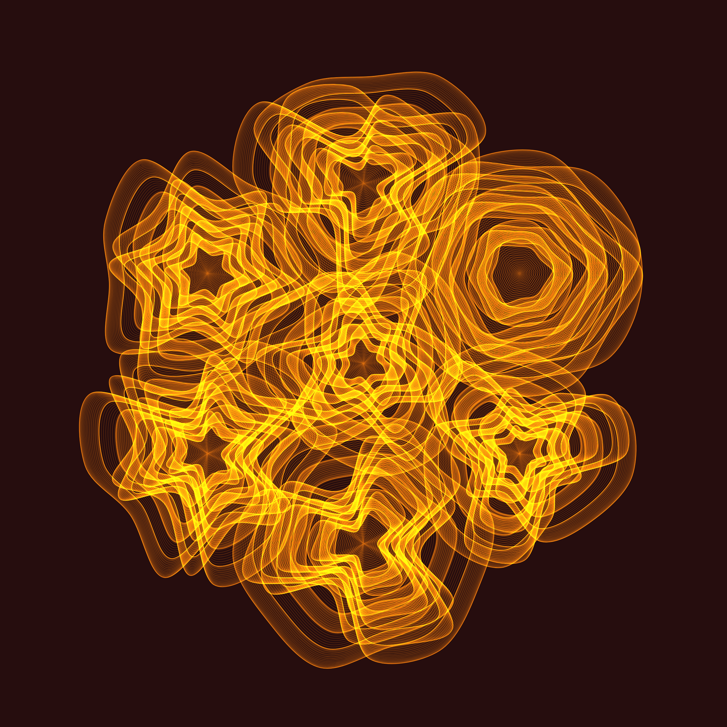 Art Blocks - Art Blocks v2 - Flowers #2175 - NFT # 116002175