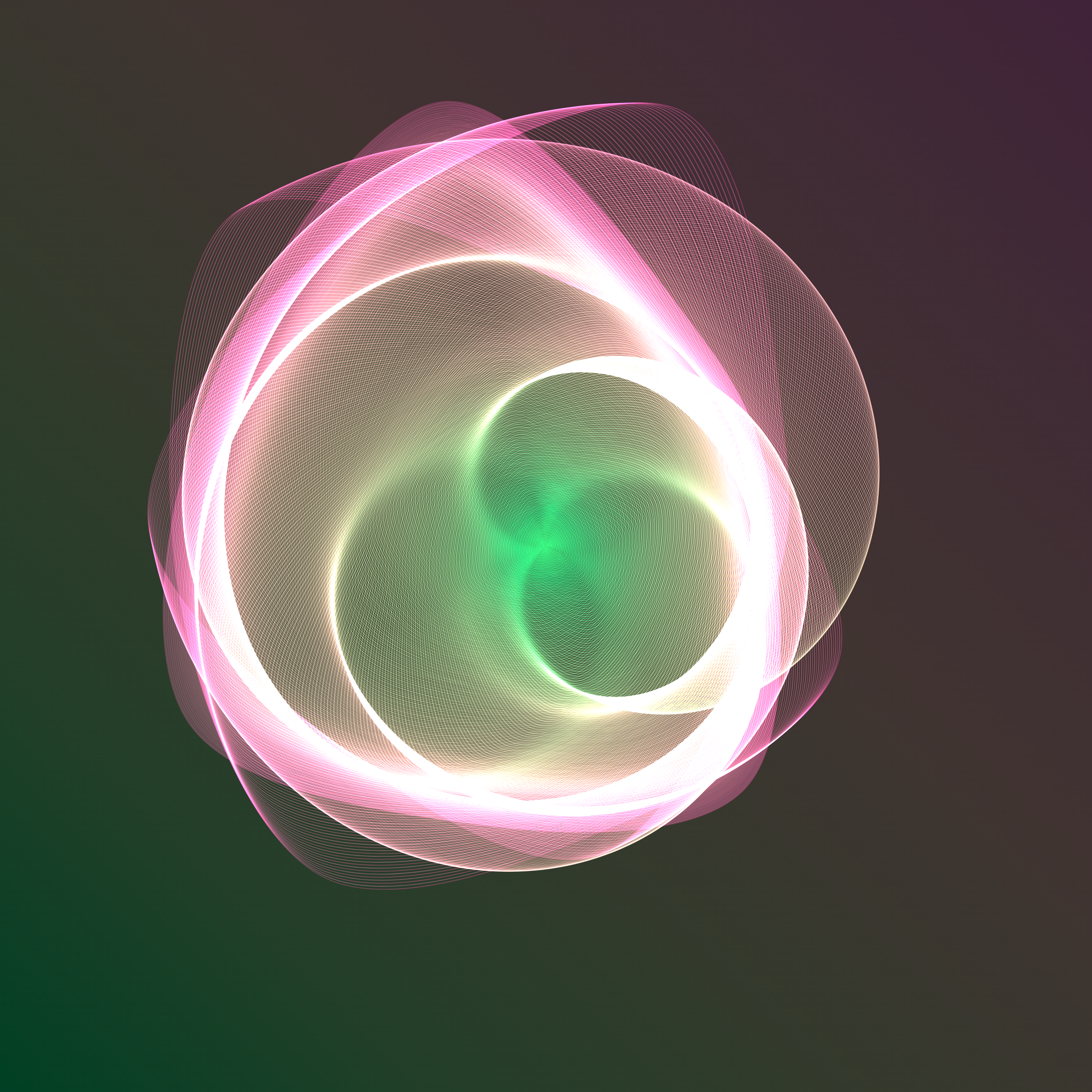 Art Blocks - Art Blocks v2 - Flowers #2176 - NFT # 116002176