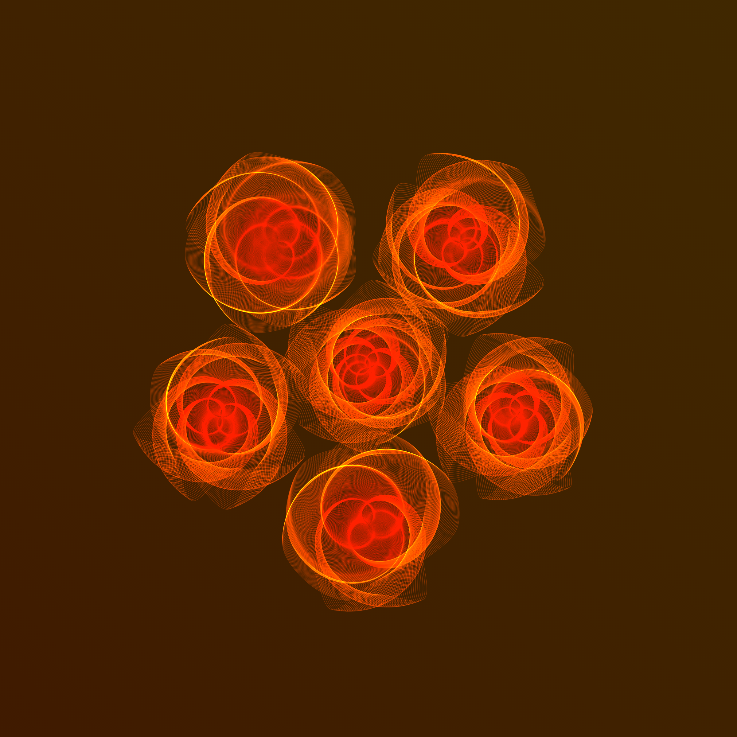 Art Blocks - Art Blocks v2 - Flowers #2187 - NFT # 116002187