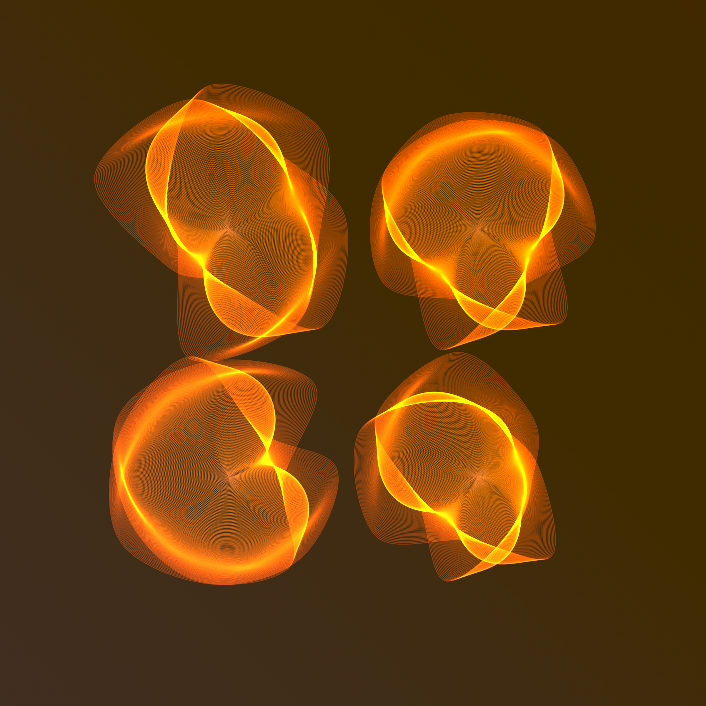 Art Blocks - Art Blocks v2 - Flowers #2195 - NFT # 116002195