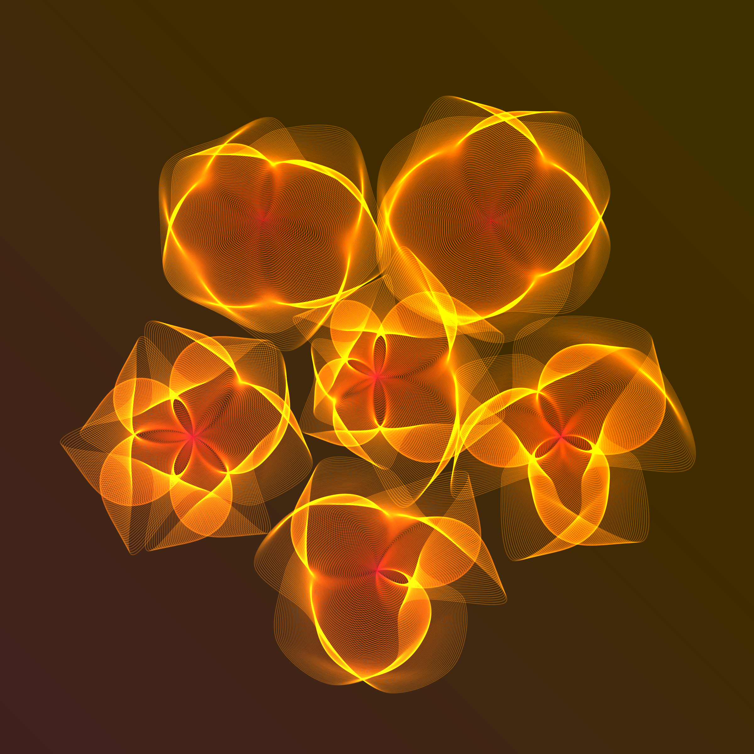 Art Blocks - Art Blocks v2 - Flowers #2211 - NFT # 116002211