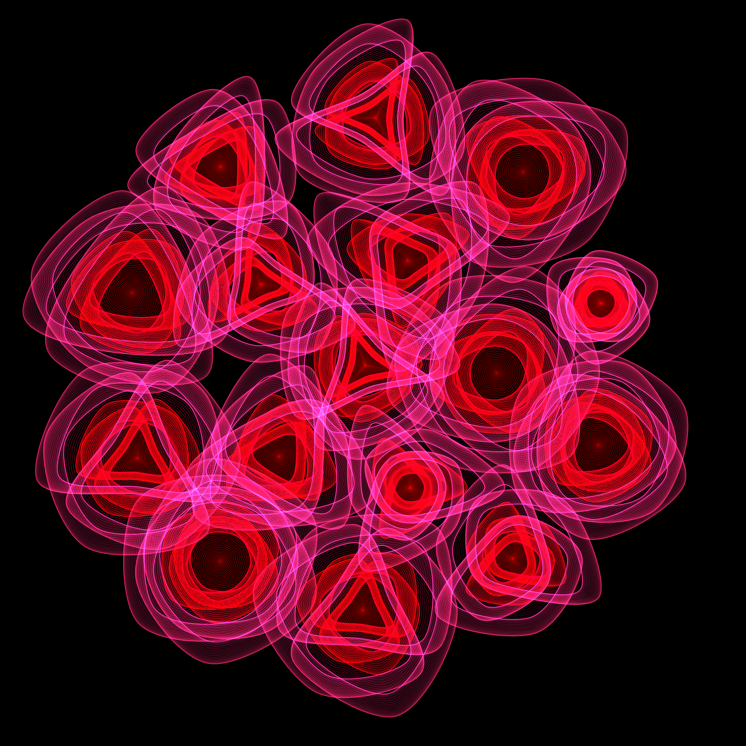 Art Blocks - Art Blocks v2 - Flowers #2214 - NFT # 116002214