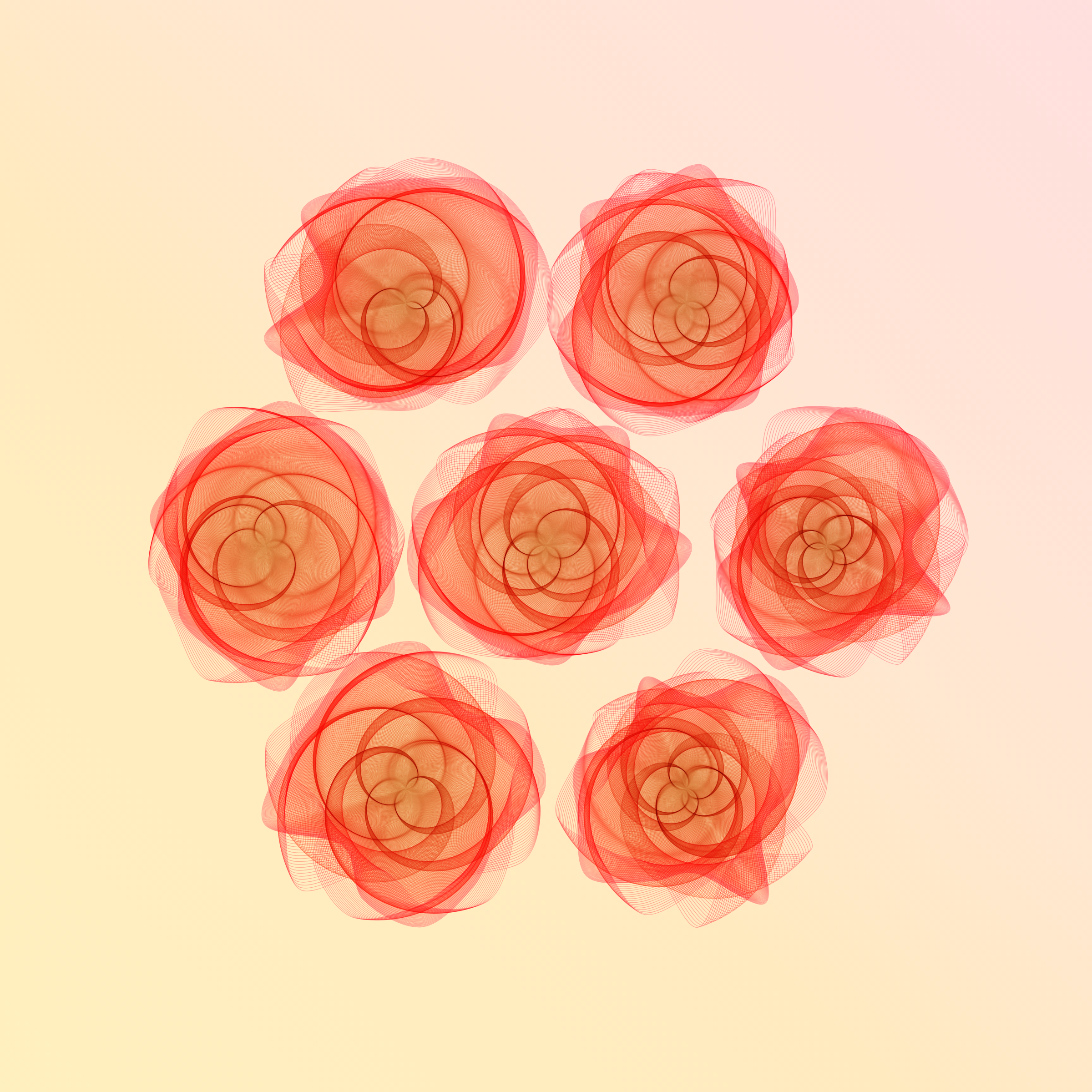 Art Blocks - Art Blocks v2 - Flowers #2219 - NFT # 116002219