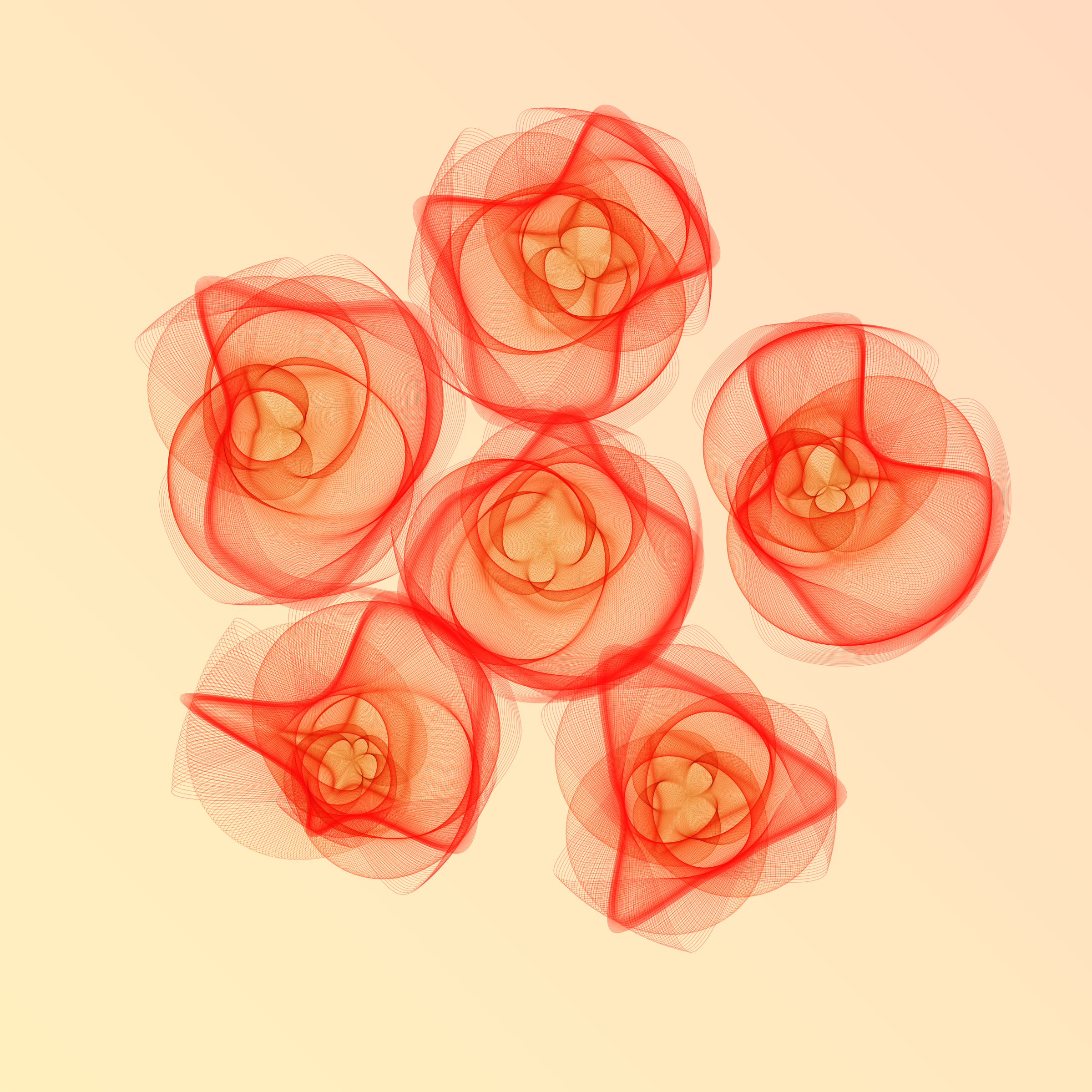 Art Blocks - Art Blocks v2 - Flowers #2220 - NFT # 116002220