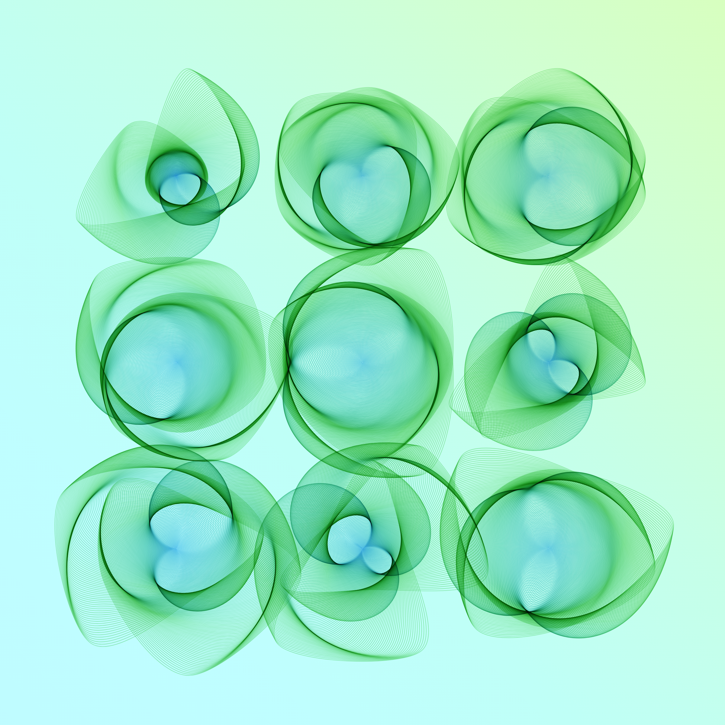 Art Blocks - Art Blocks v2 - Flowers #2223 - NFT # 116002223