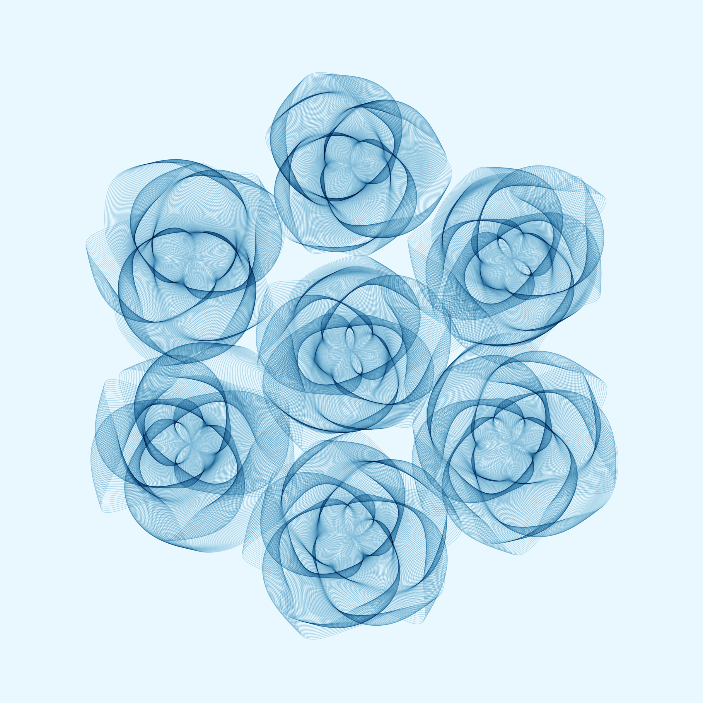 Art Blocks - Art Blocks v2 - Flowers #2227 - NFT # 116002227