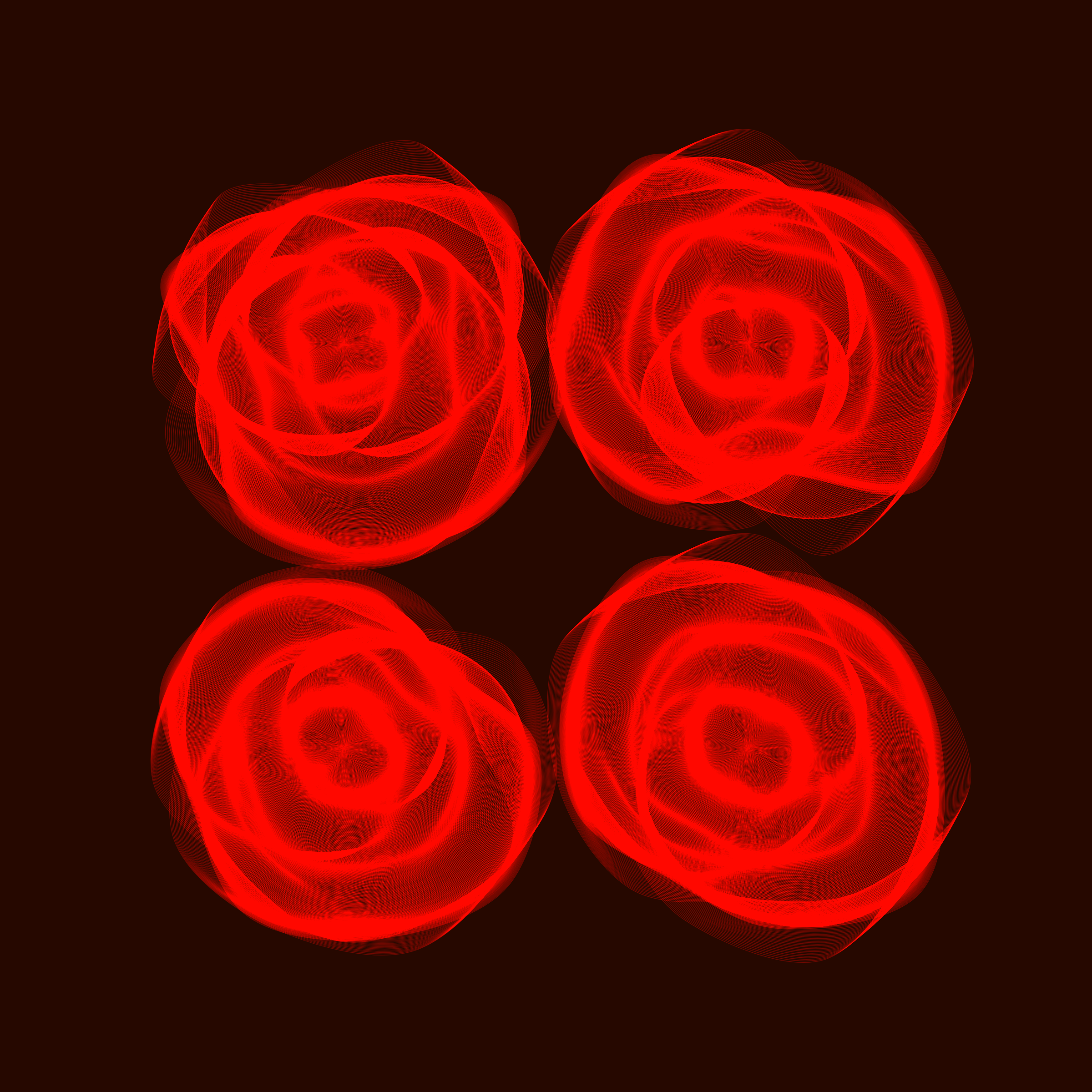 Art Blocks - Art Blocks v2 - Flowers #2228 - NFT # 116002228