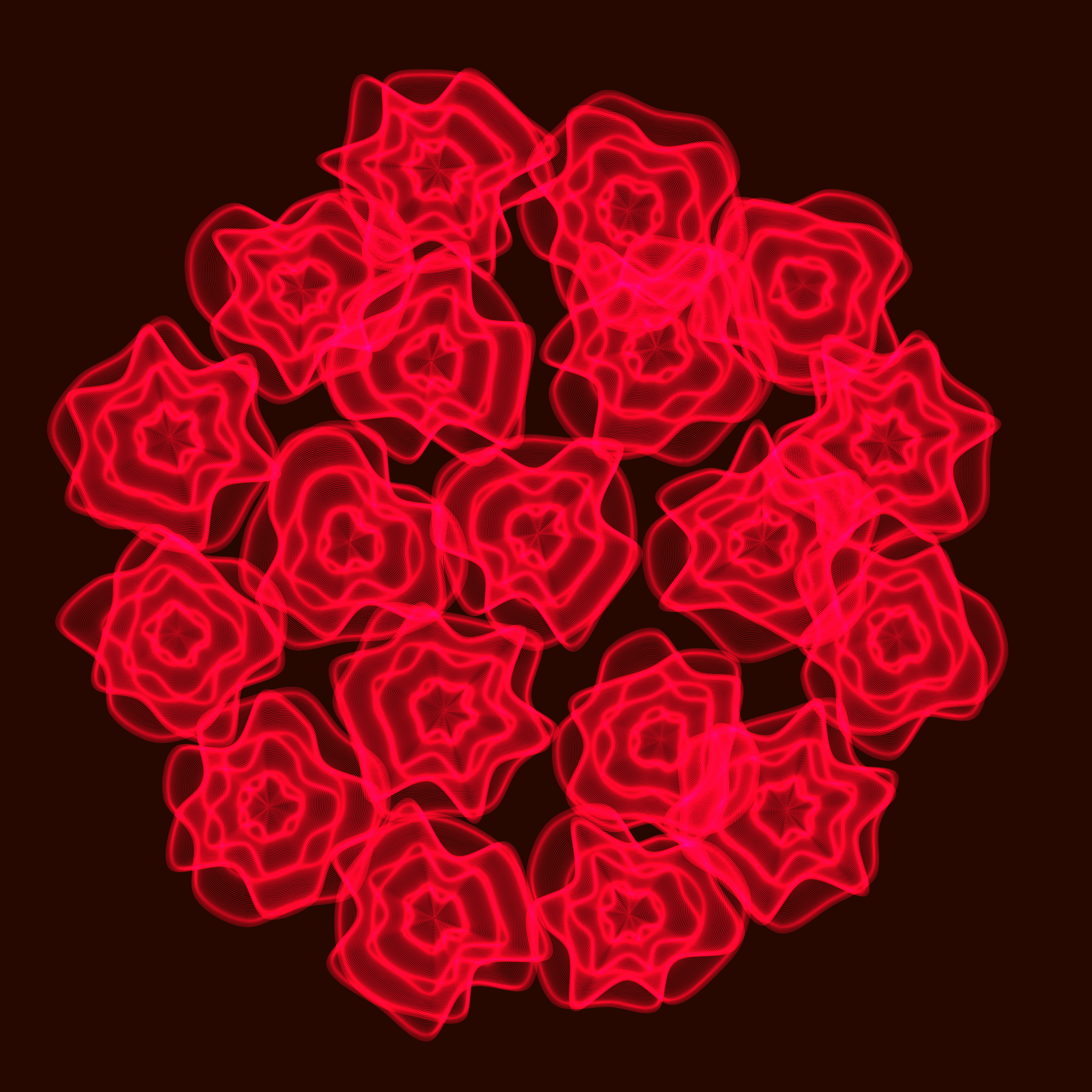 Art Blocks - Art Blocks v2 - Flowers #2237 - NFT # 116002237