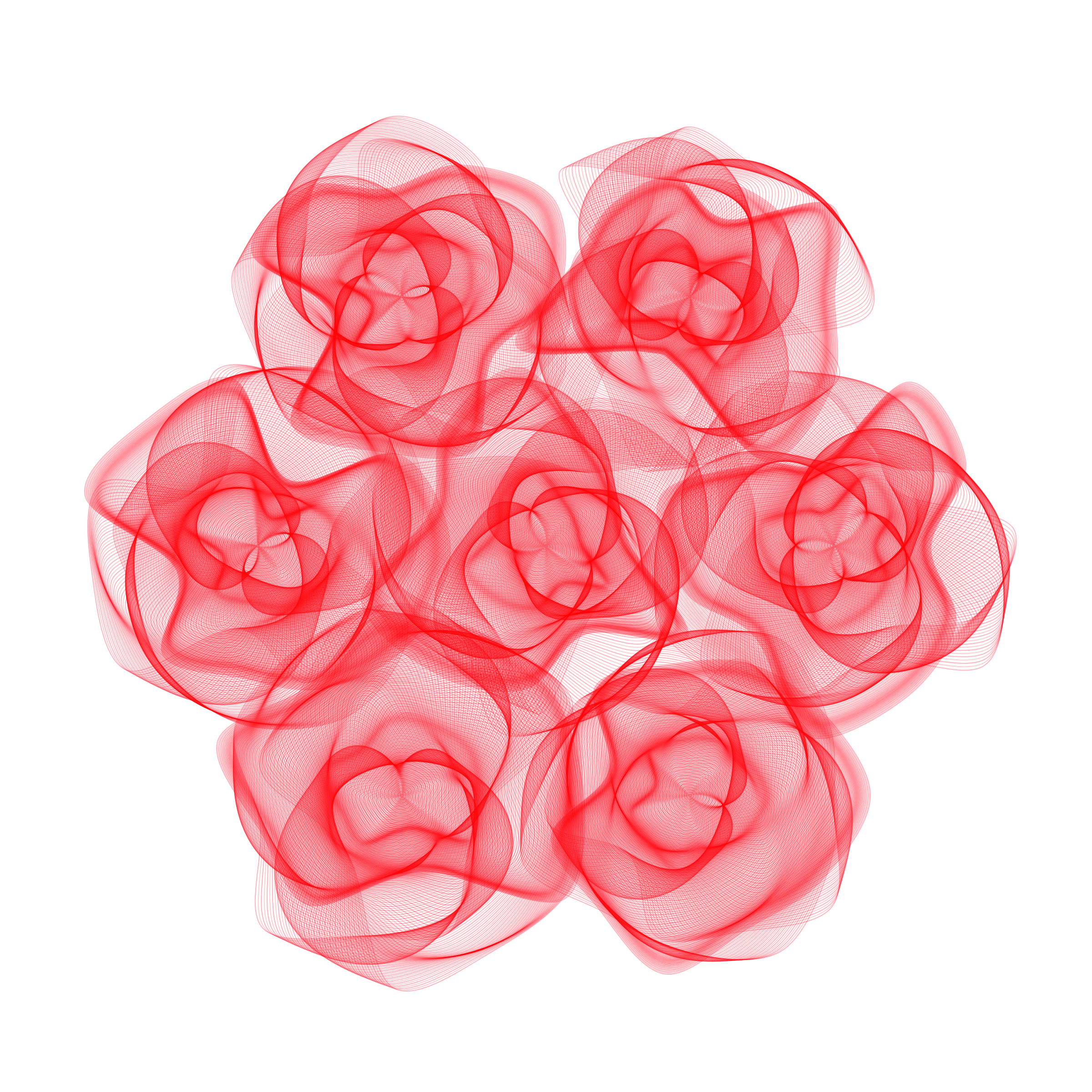 Art Blocks - Art Blocks v2 - Flowers #2243 - NFT # 116002243