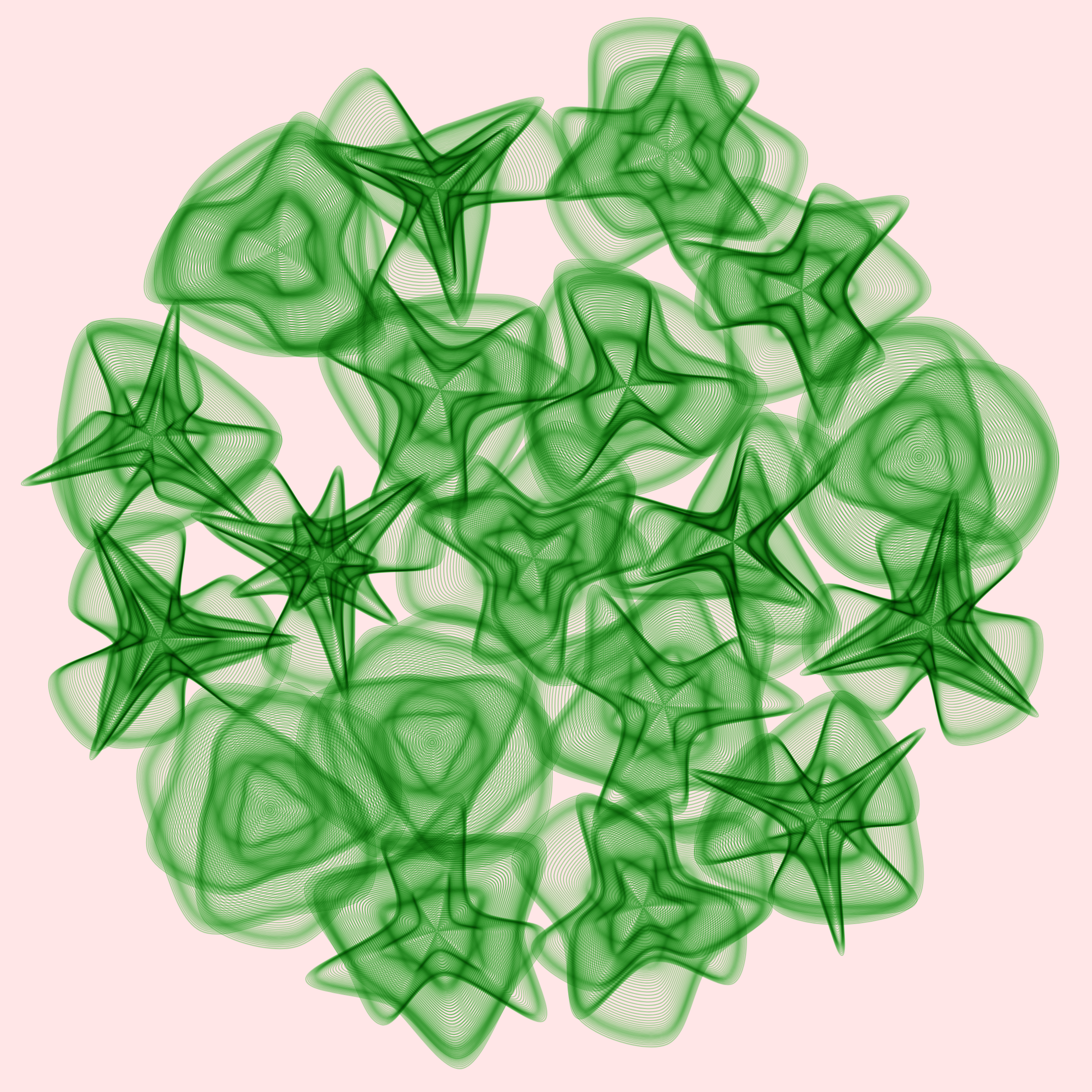 Art Blocks - Art Blocks v2 - Flowers #2247 - NFT # 116002247