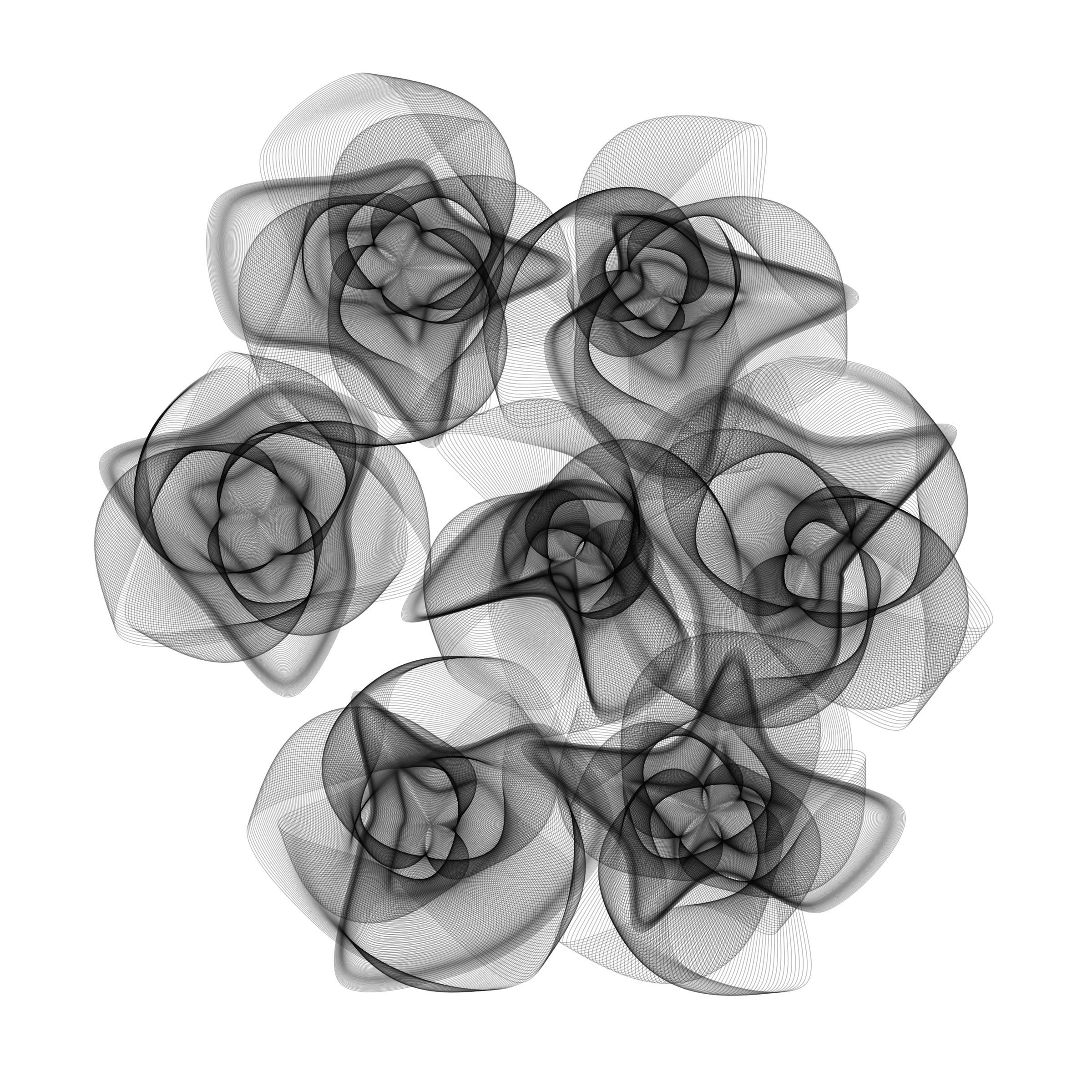 Art Blocks - Art Blocks v2 - Flowers #2252 - NFT # 116002252