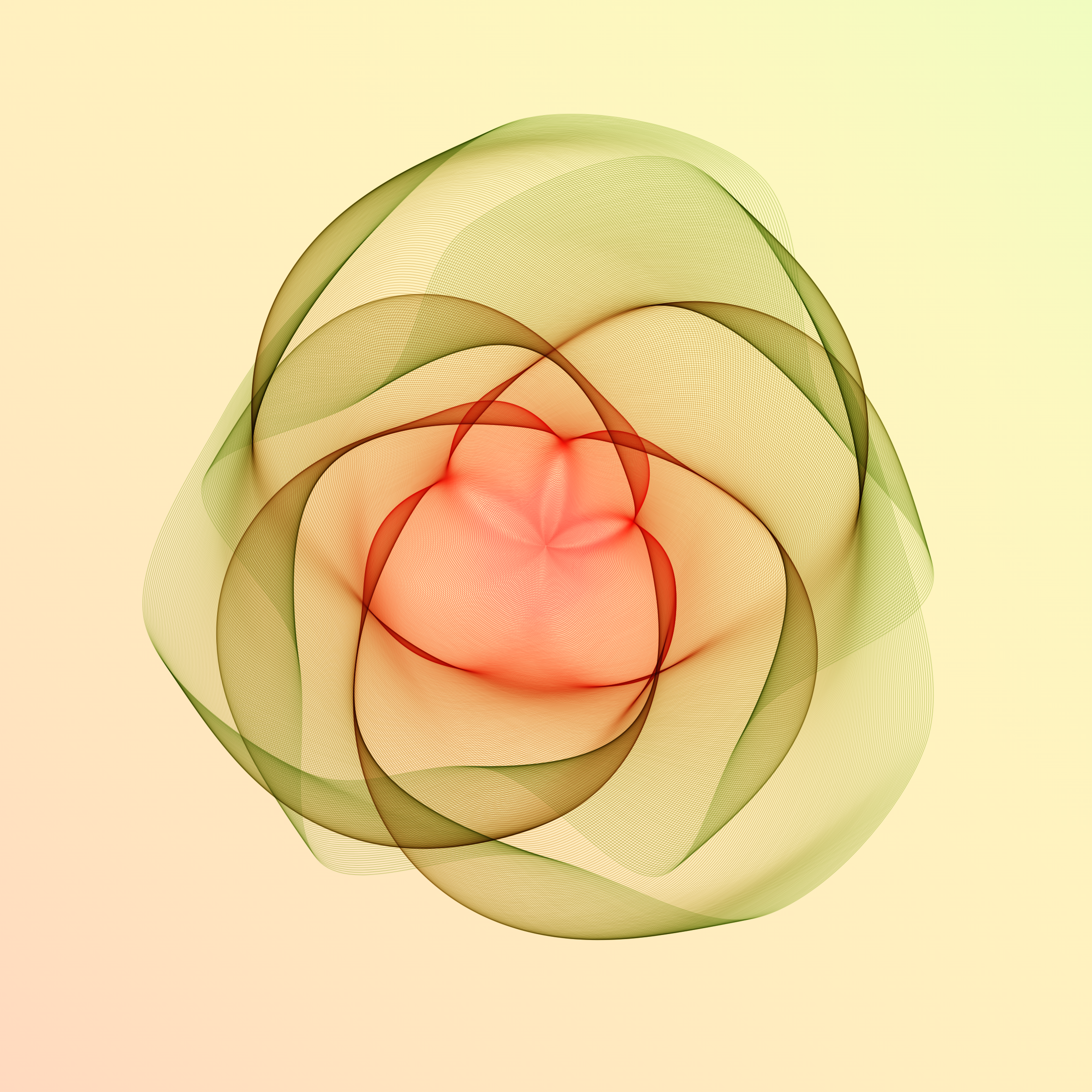 Art Blocks - Art Blocks v2 - Flowers #2255 - NFT # 116002255