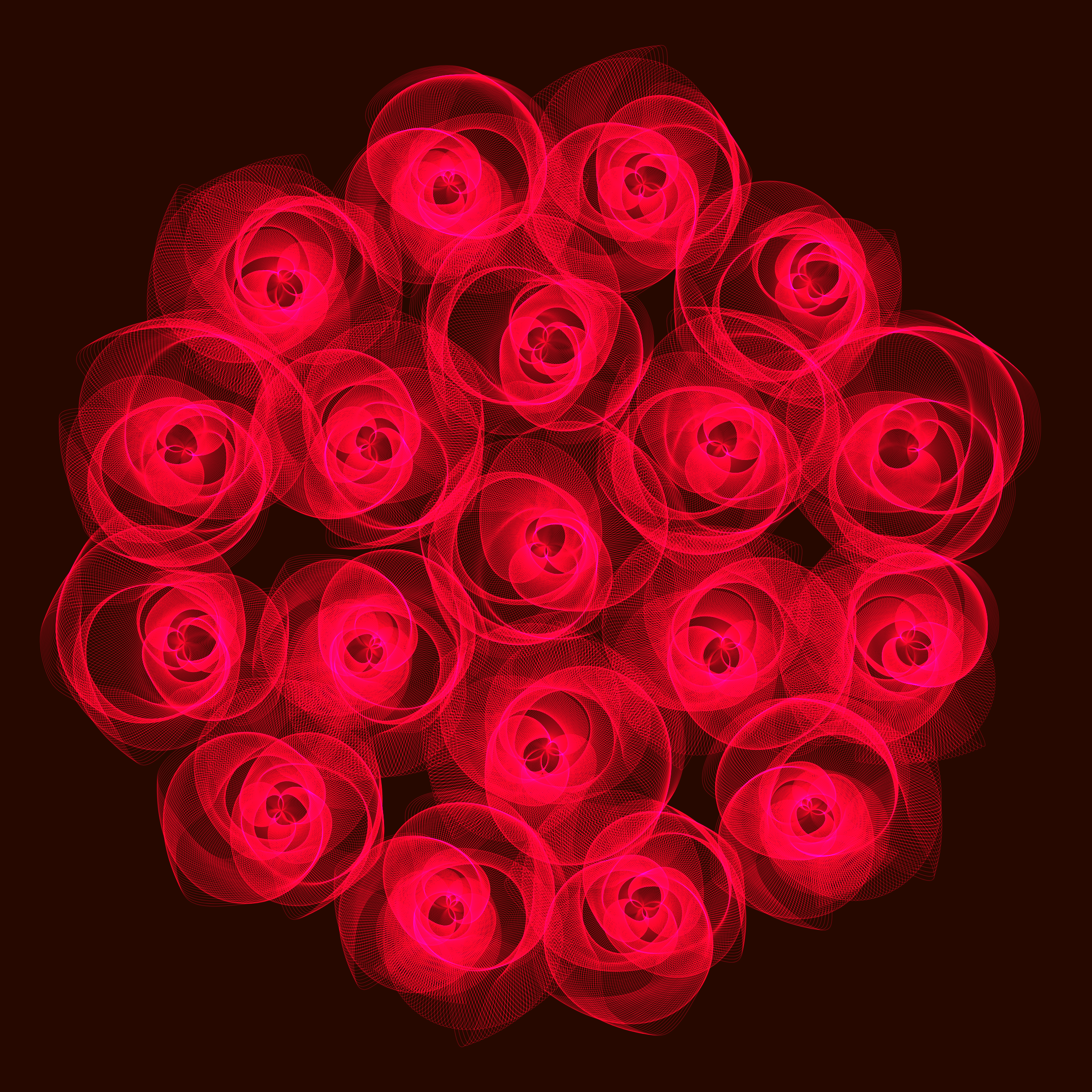 Art Blocks - Art Blocks v2 - Flowers #2260 - NFT # 116002260