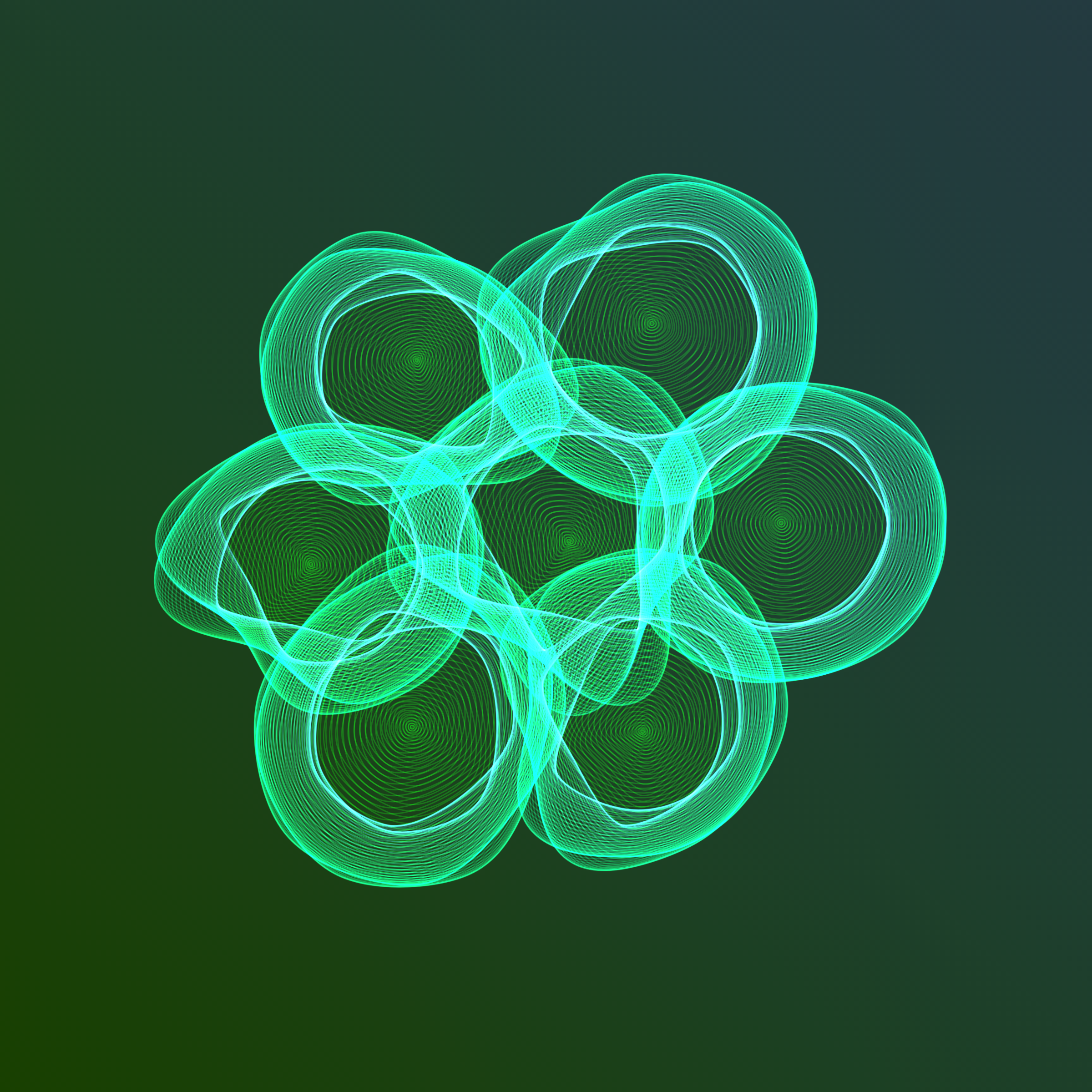 Art Blocks - Art Blocks v2 - Flowers #2282 - NFT # 116002282