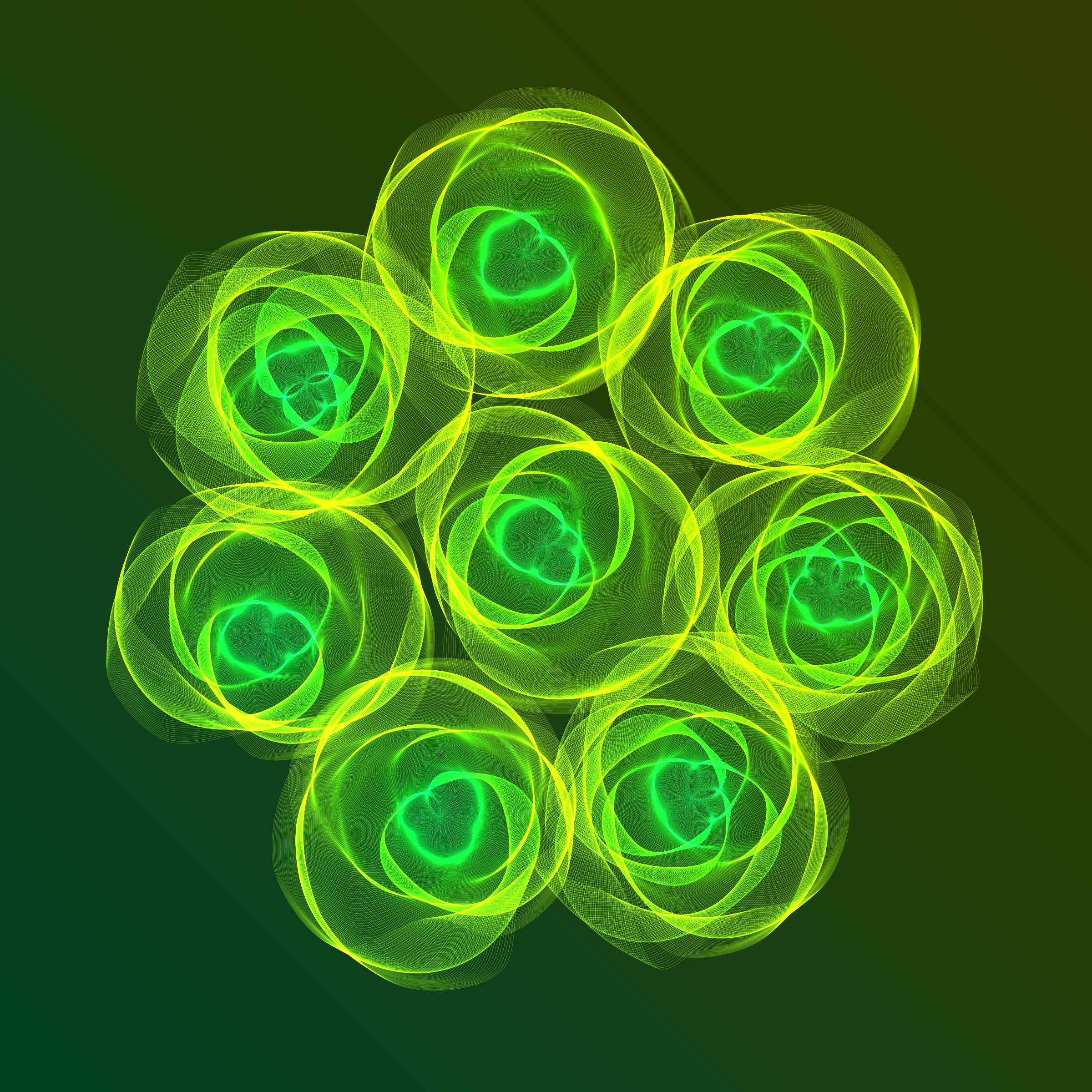 Art Blocks - Art Blocks v2 - Flowers #2290 - NFT # 116002290