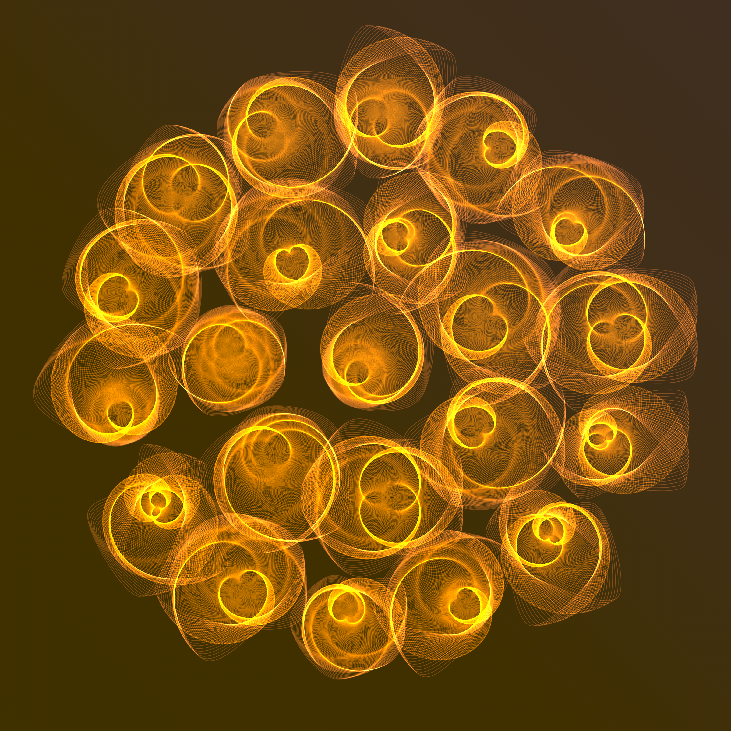 Art Blocks - Art Blocks v2 - Flowers #2303 - NFT # 116002303