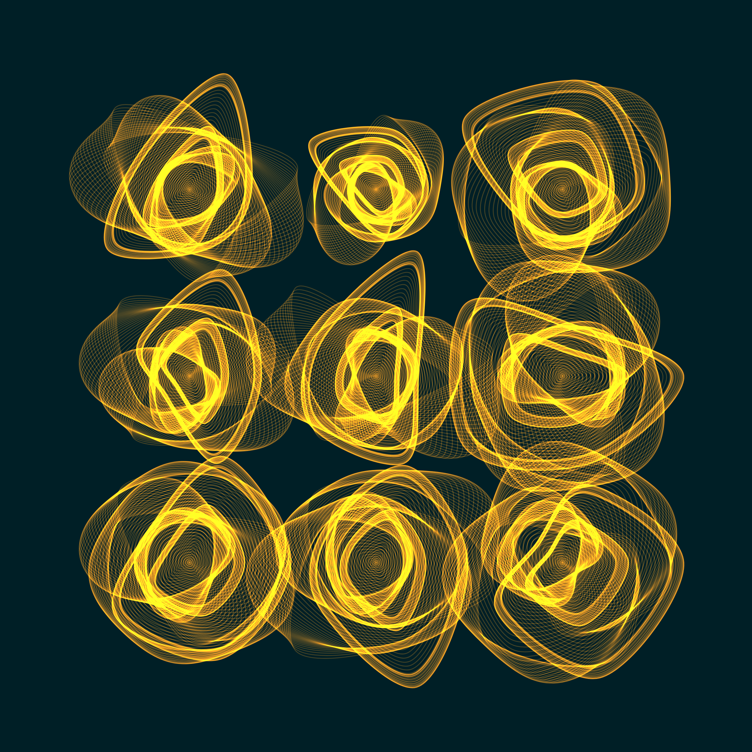 Art Blocks - Art Blocks v2 - Flowers #2304 - NFT # 116002304