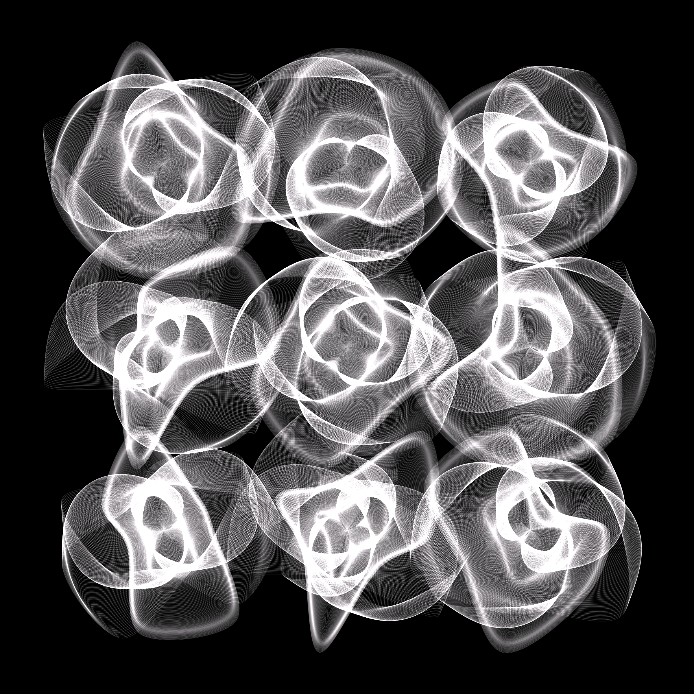 Art Blocks - Art Blocks v2 - Flowers #2322 - NFT # 116002322