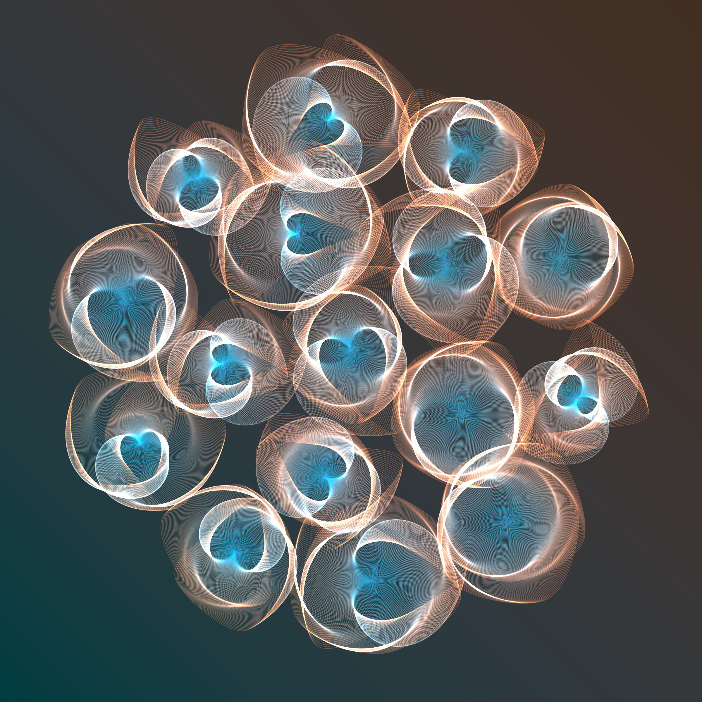 Art Blocks - Art Blocks v2 - Flowers #2323 - NFT # 116002323