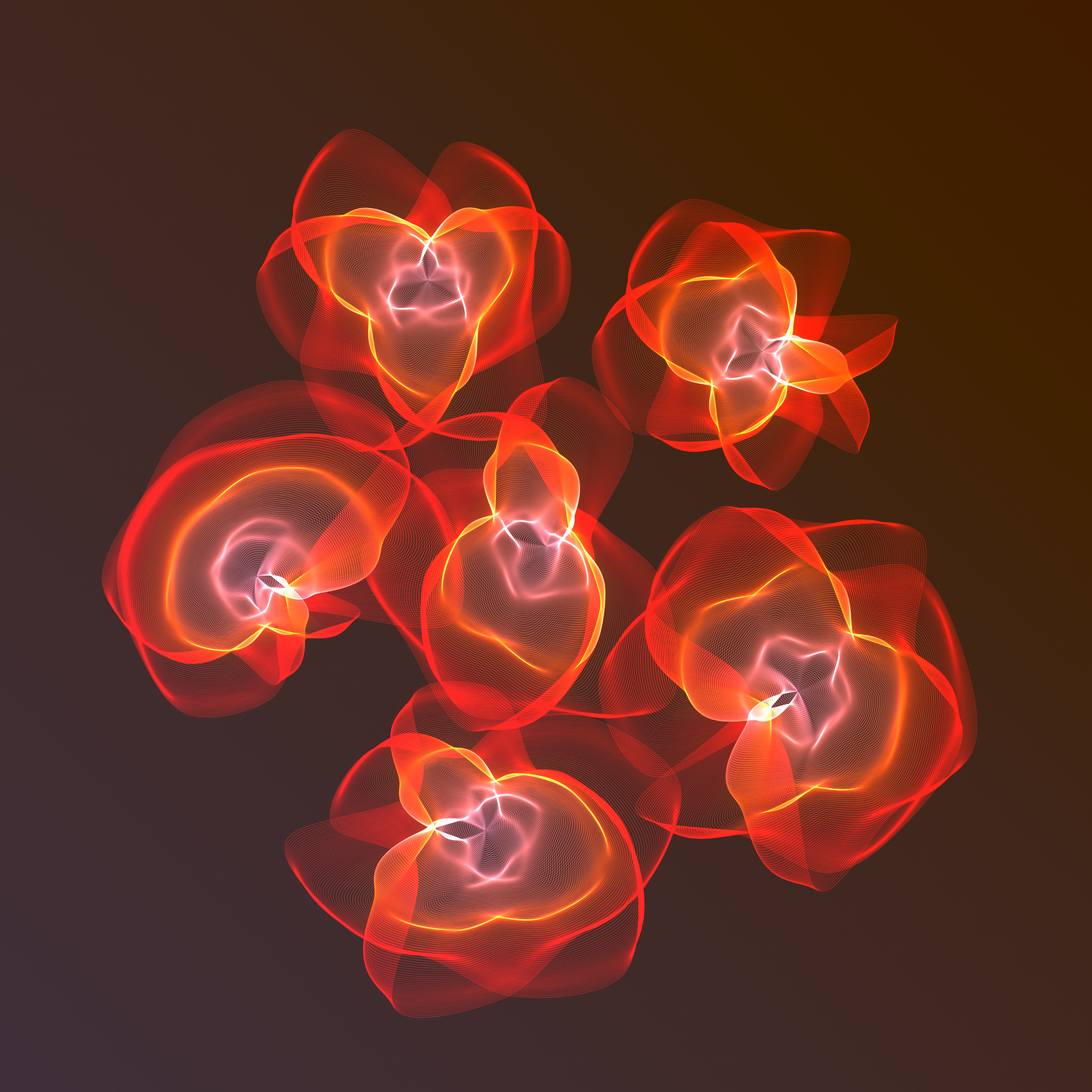 Art Blocks - Art Blocks v2 - Flowers #2325 - NFT # 116002325