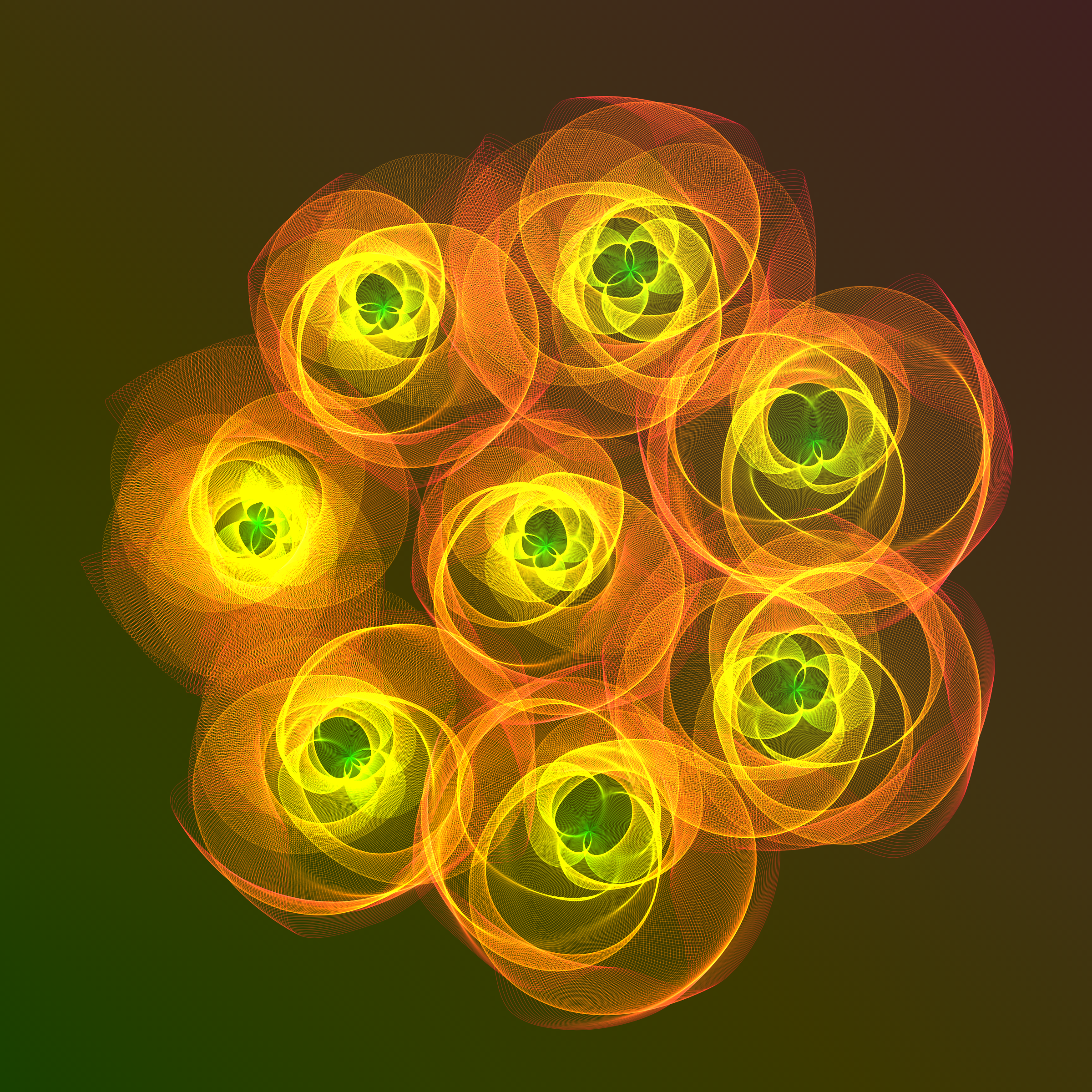 Art Blocks - Art Blocks v2 - Flowers #2328 - NFT # 116002328