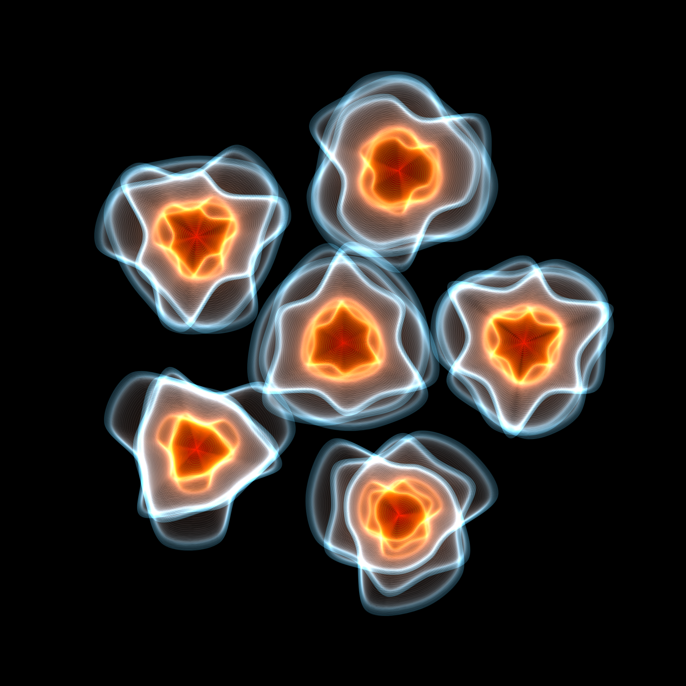 Art Blocks - Art Blocks v2 - Flowers #2332 - NFT # 116002332