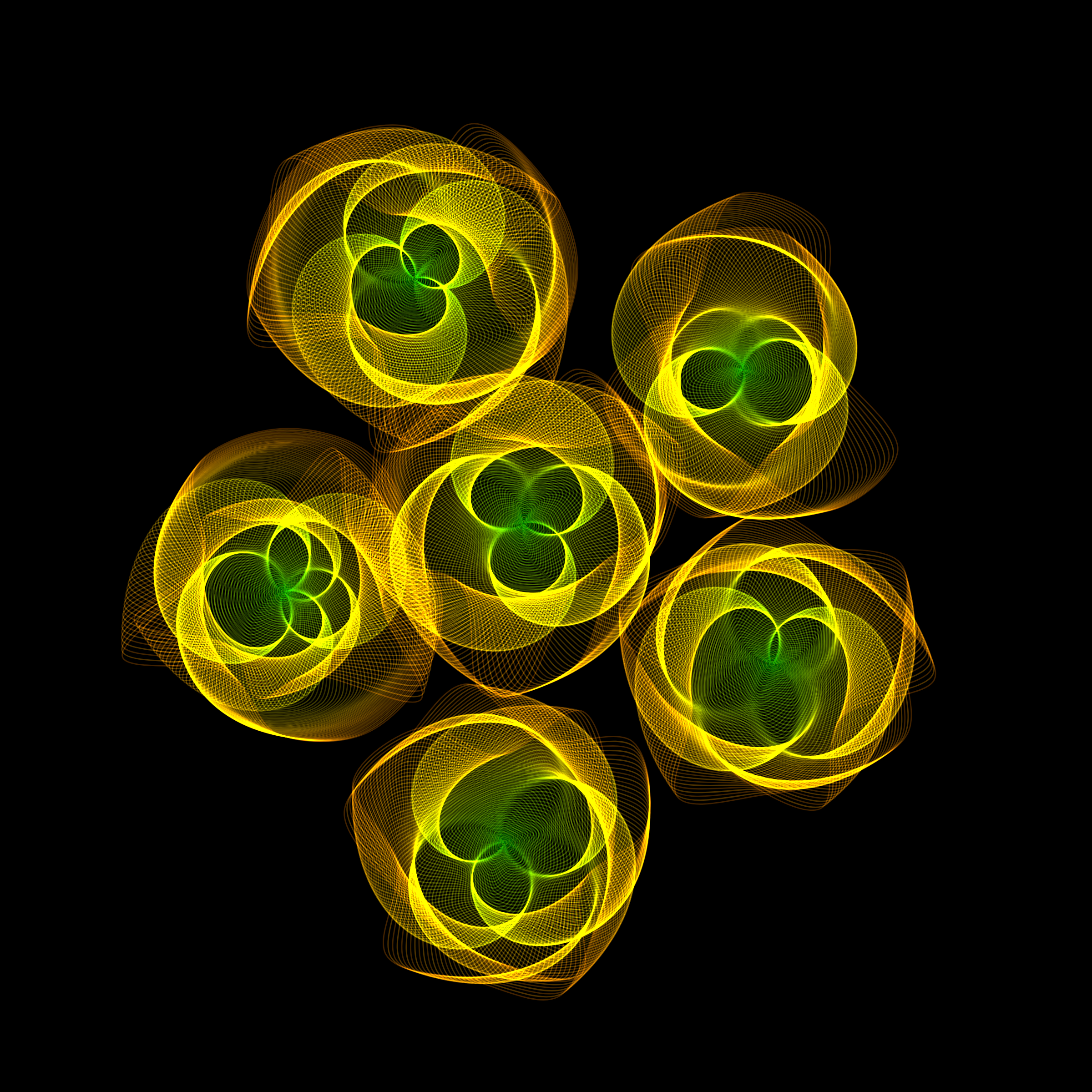 Art Blocks - Art Blocks v2 - Flowers #2335 - NFT # 116002335