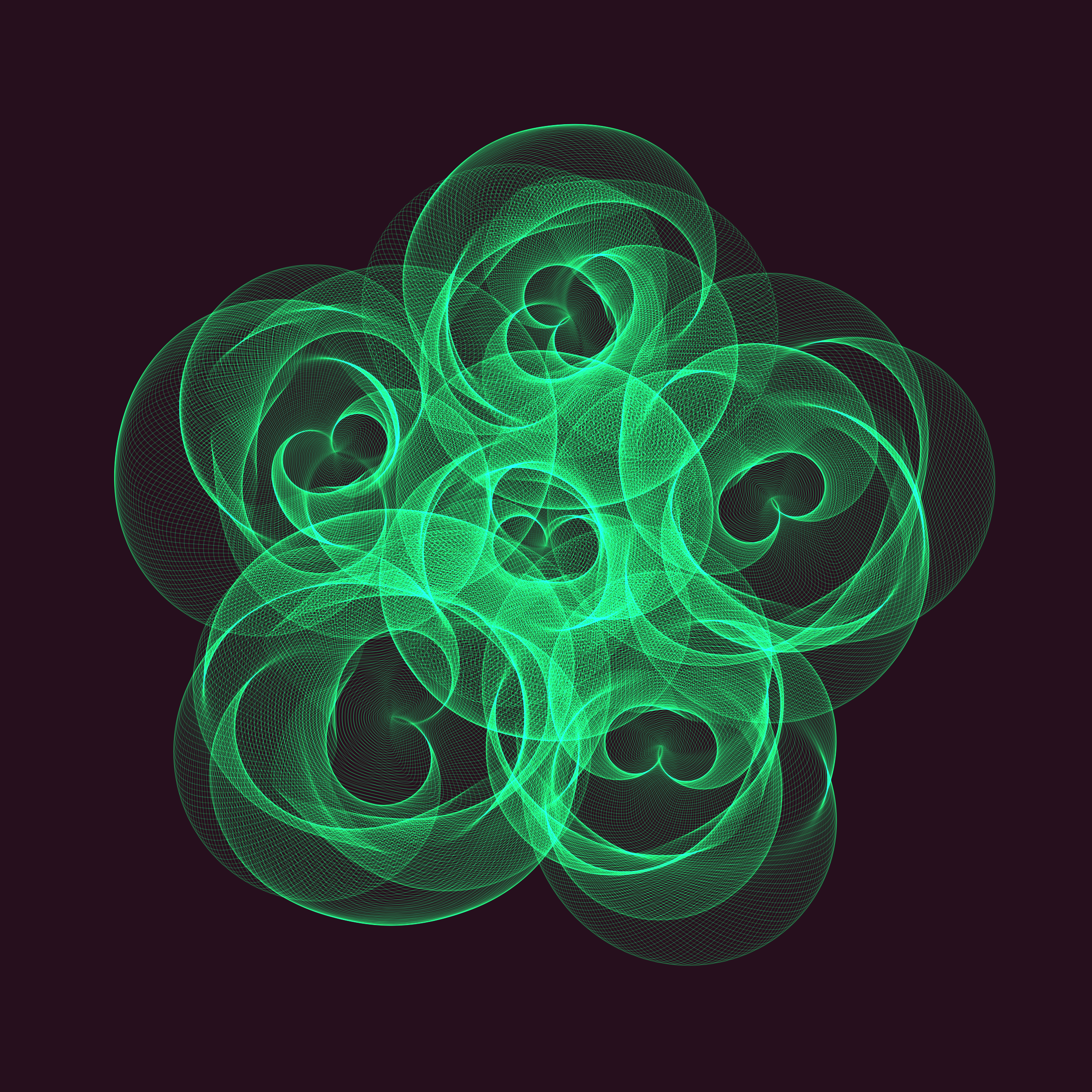 Art Blocks - Art Blocks v2 - Flowers #2339 - NFT # 116002339