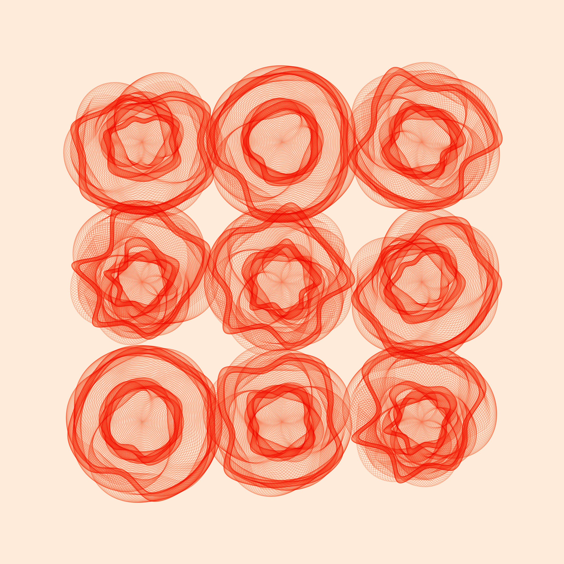 Art Blocks - Art Blocks v2 - Flowers #2343 - NFT # 116002343