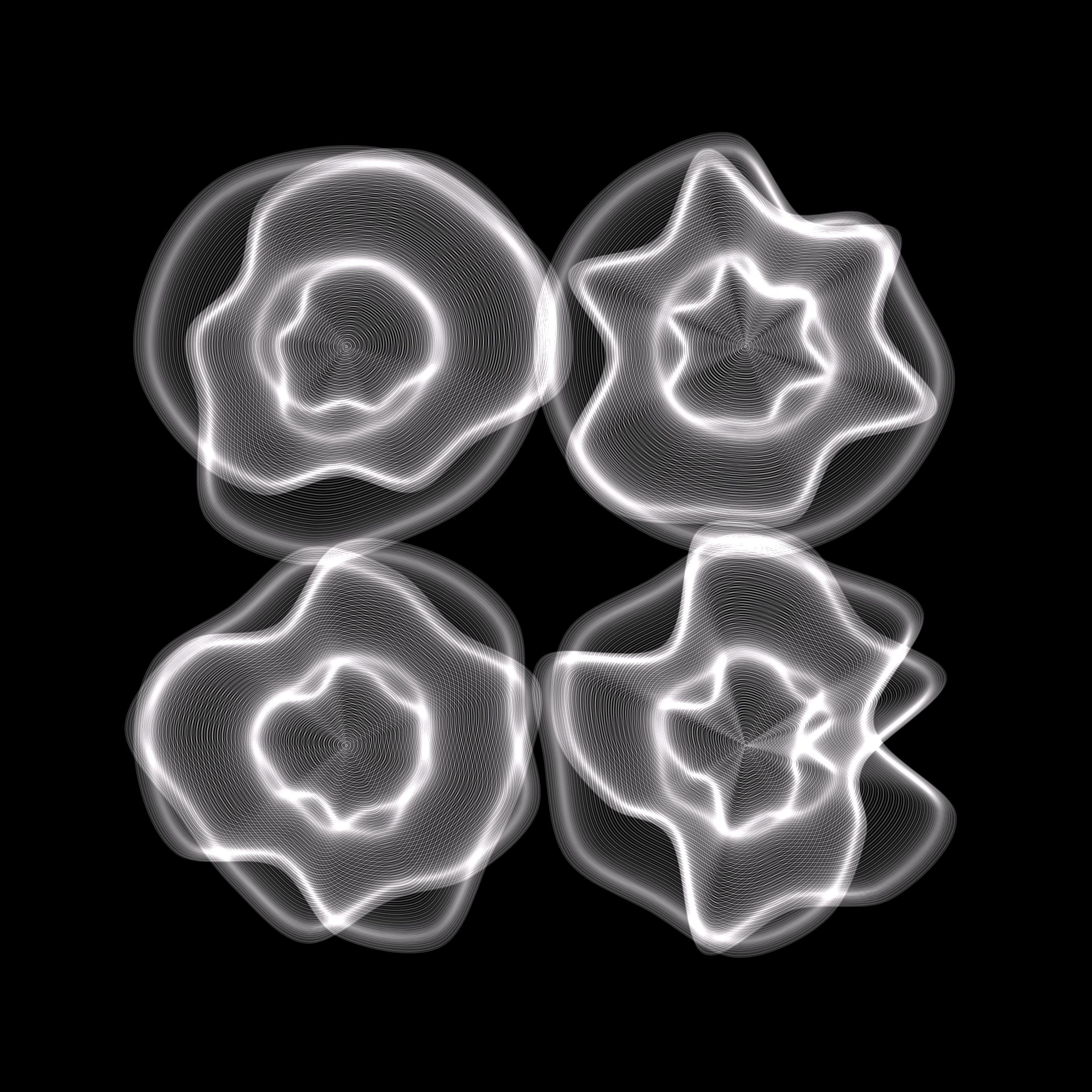 Art Blocks - Art Blocks v2 - Flowers #2345 - NFT # 116002345