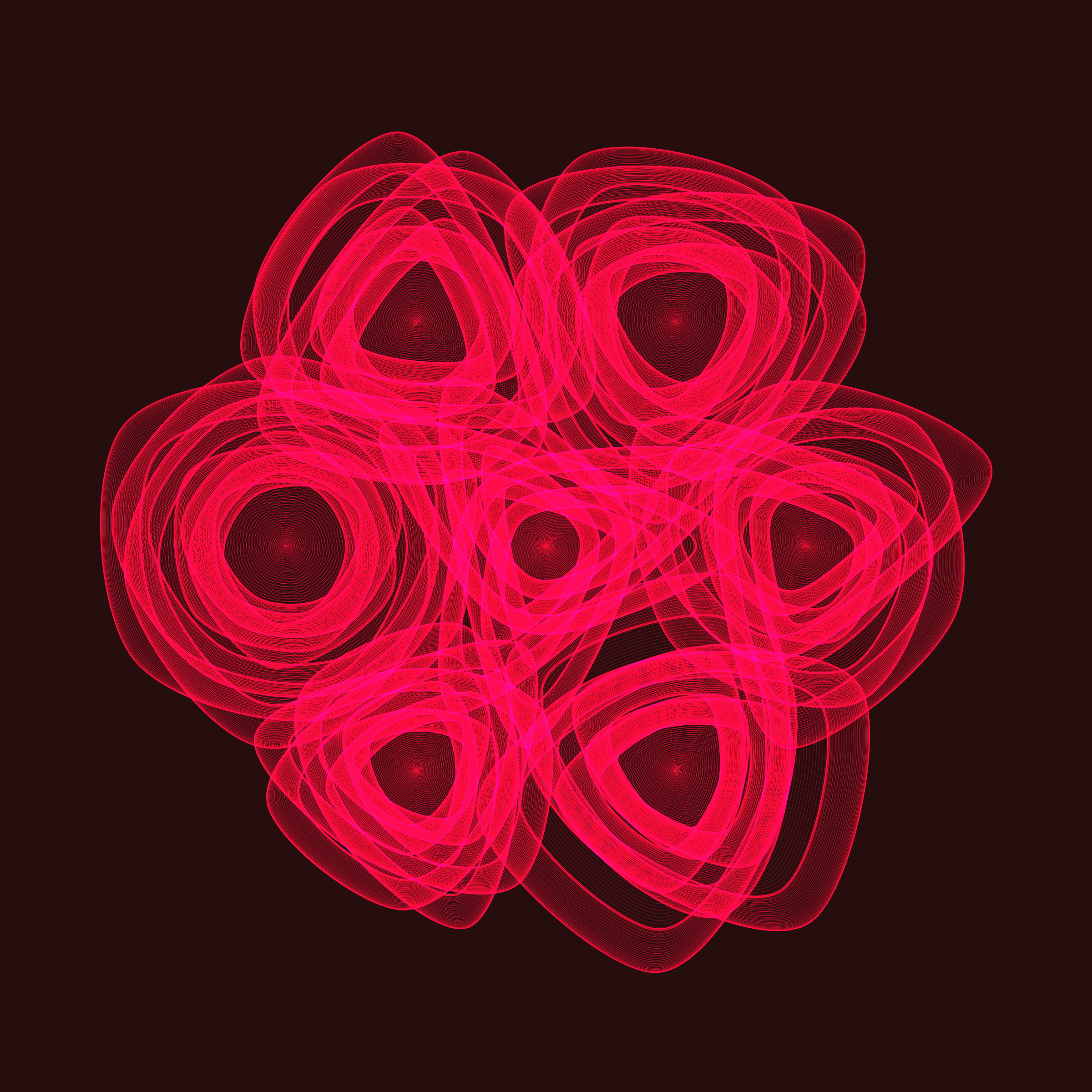 Art Blocks - Art Blocks v2 - Flowers #2352 - NFT # 116002352