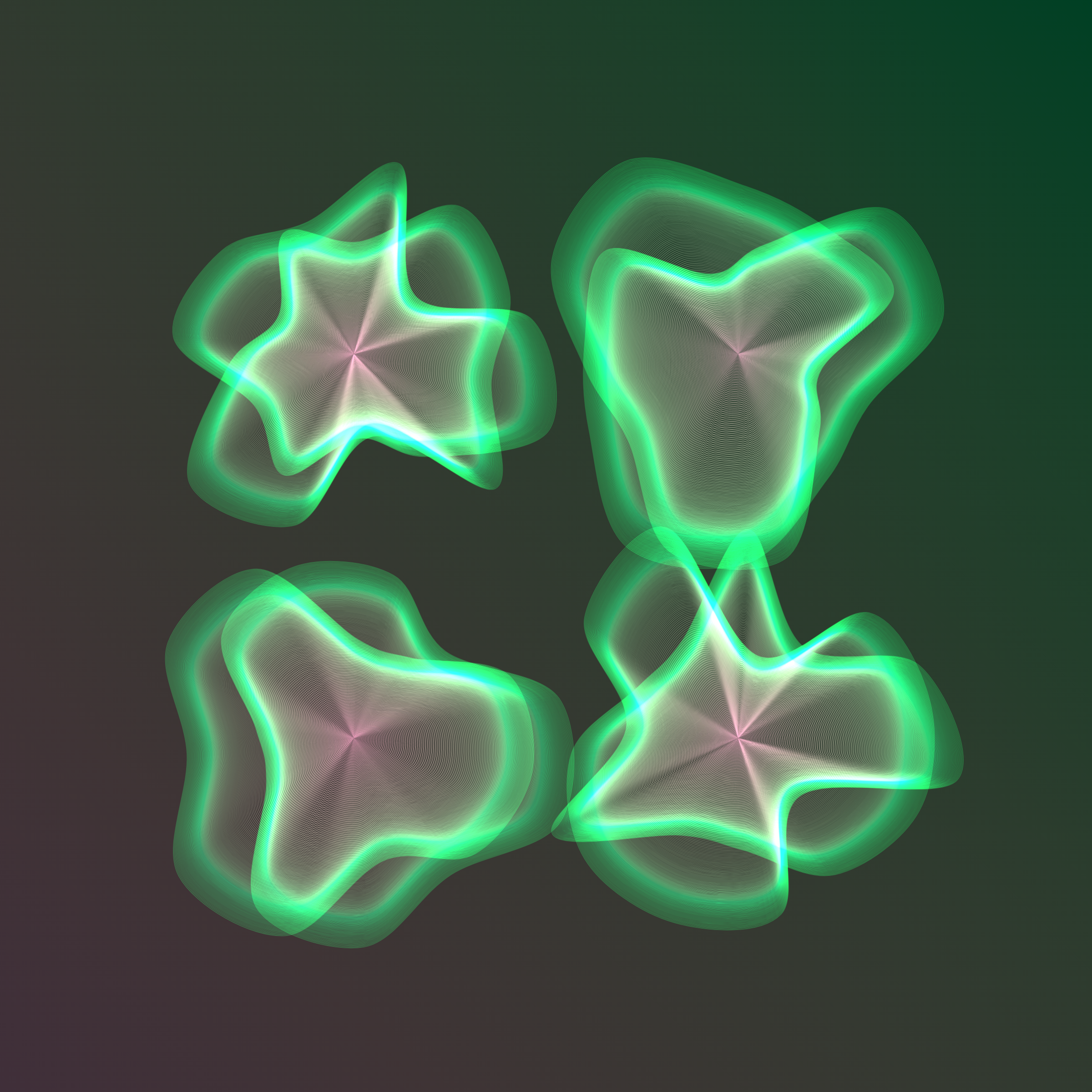 Art Blocks - Art Blocks v2 - Flowers #2356 - NFT # 116002356