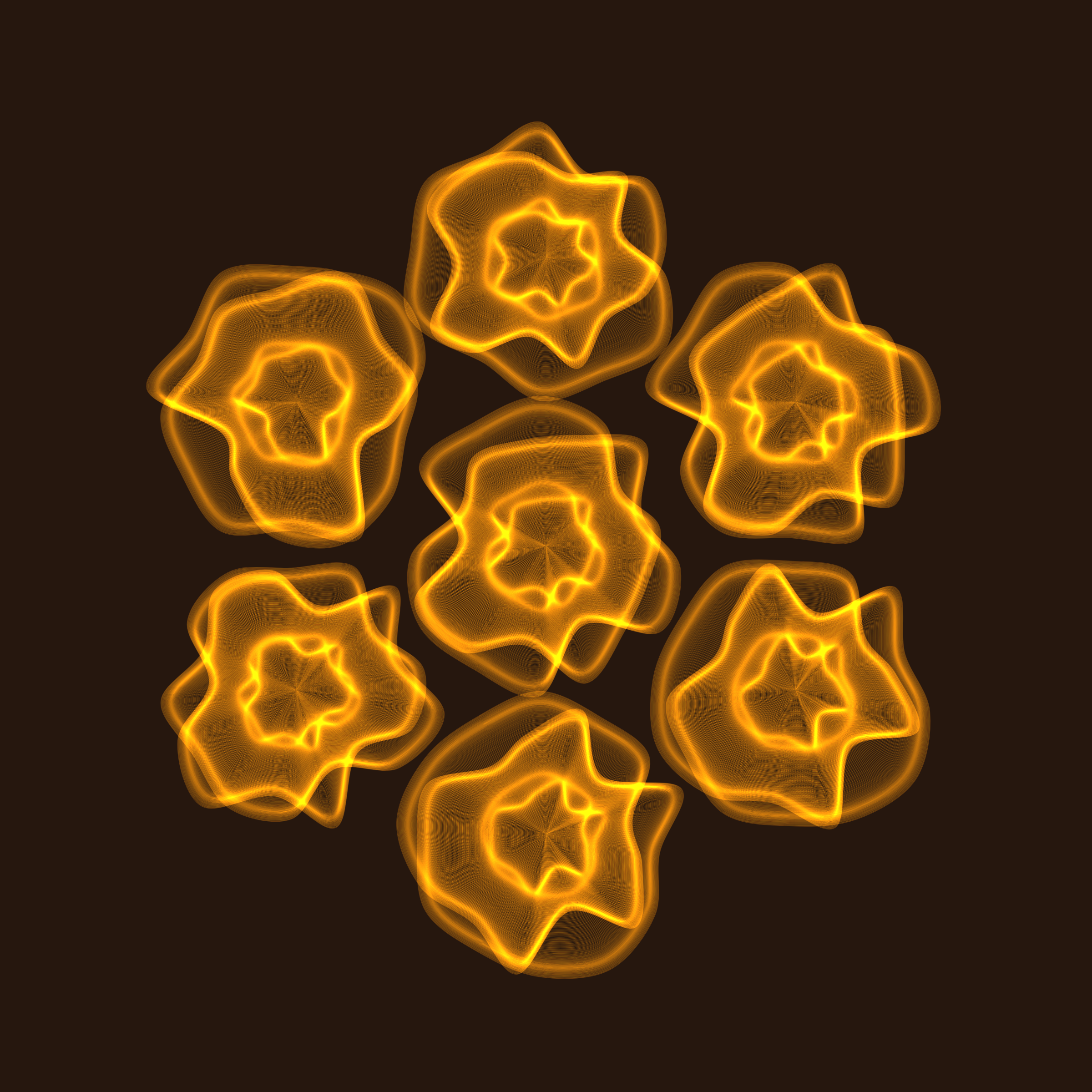 Art Blocks - Art Blocks v2 - Flowers #2360 - NFT # 116002360