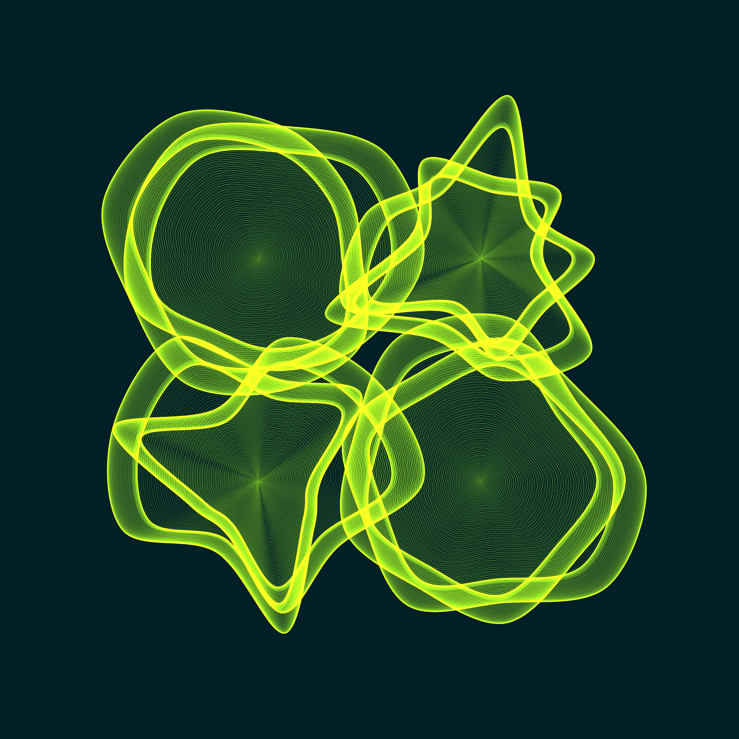 Art Blocks - Art Blocks v2 - Flowers #2362 - NFT # 116002362