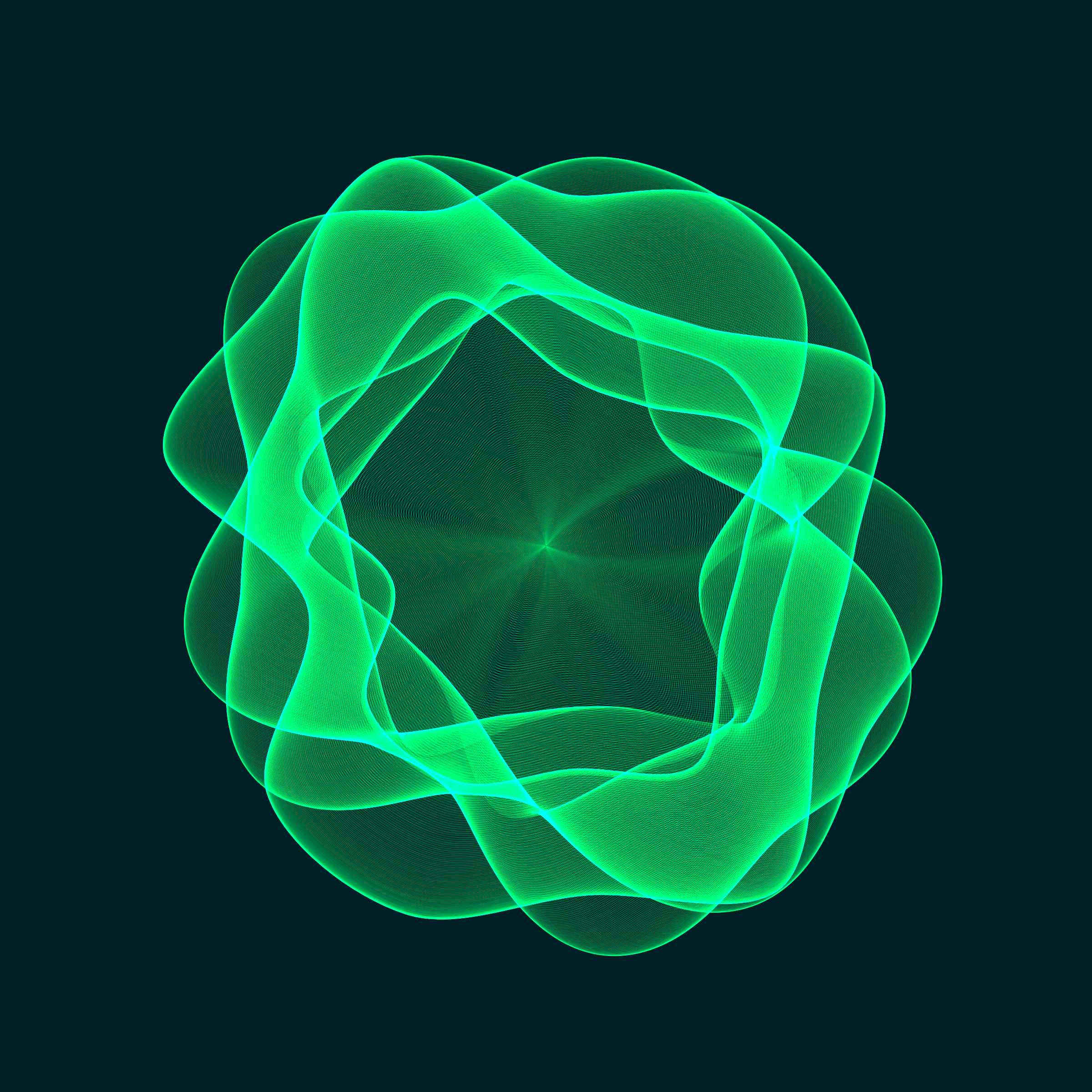 Art Blocks - Art Blocks v2 - Flowers #2366 - NFT # 116002366