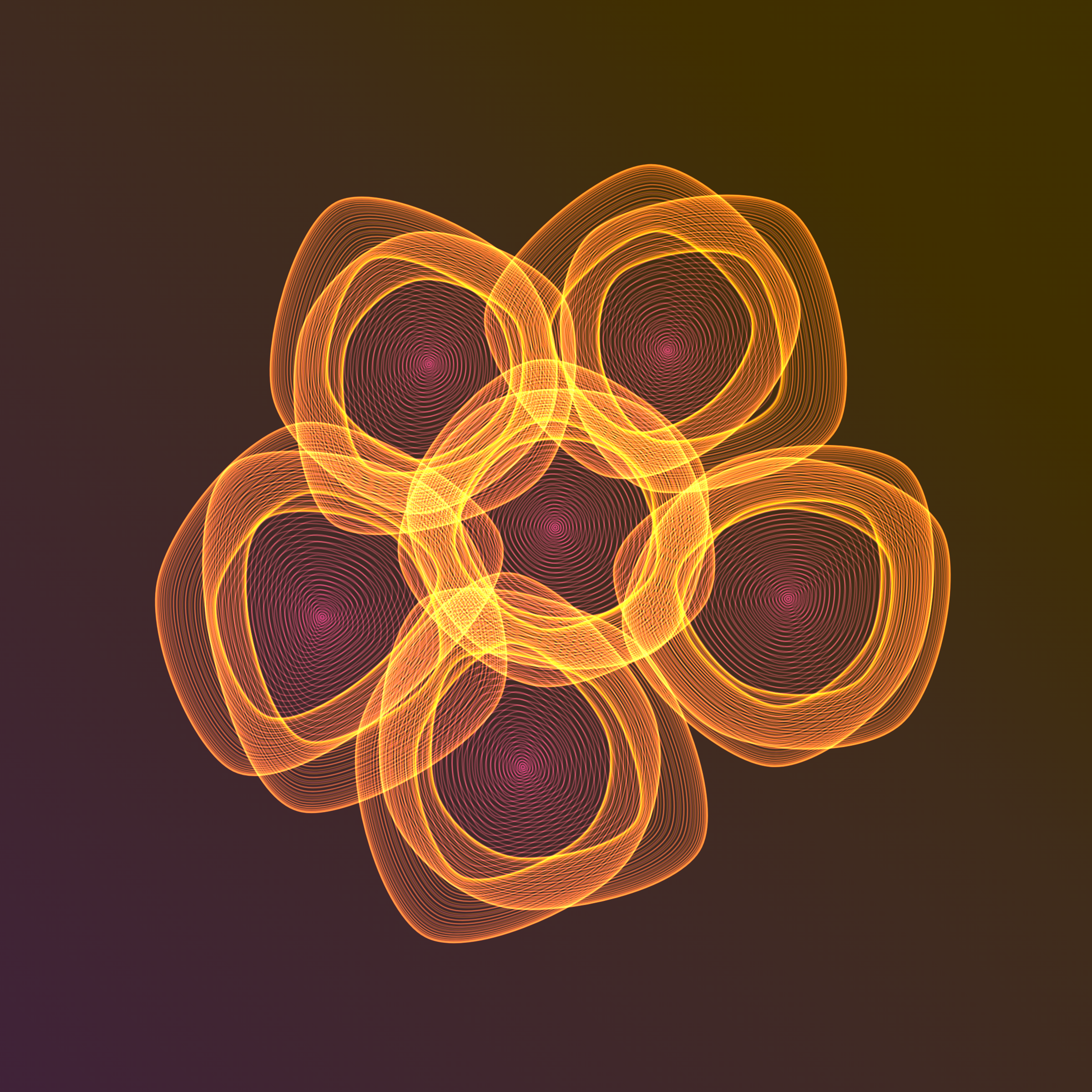 Art Blocks - Art Blocks v2 - Flowers #2375 - NFT # 116002375