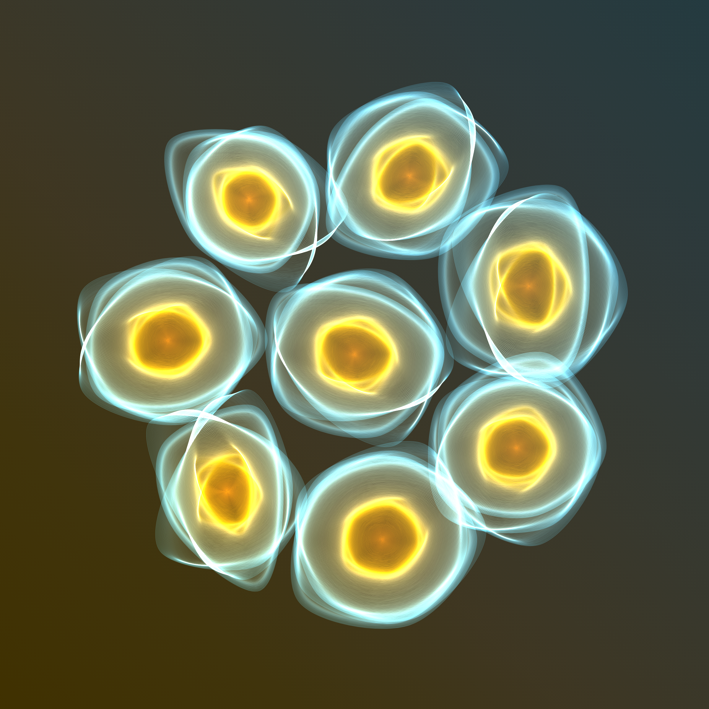 Art Blocks - Art Blocks v2 - Flowers #2376 - NFT # 116002376