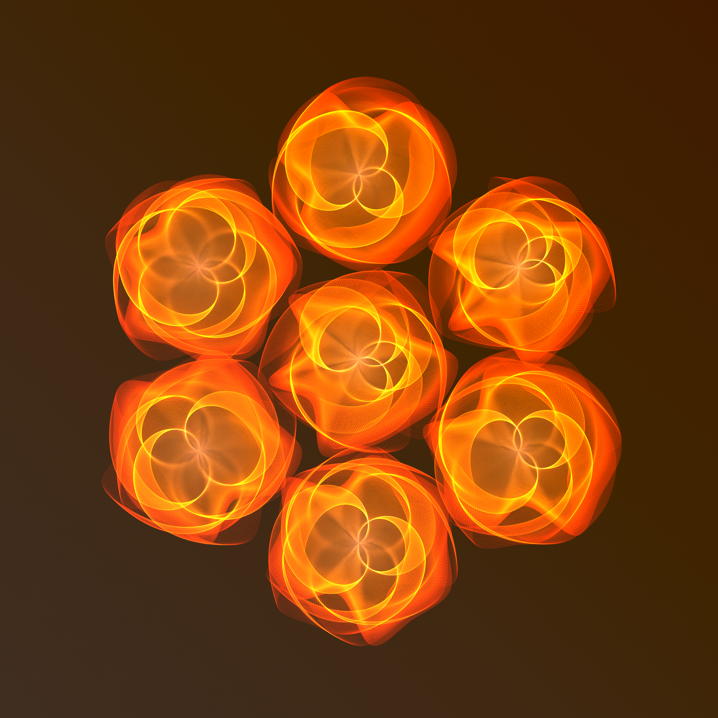 Art Blocks - Art Blocks v2 - Flowers #2381 - NFT # 116002381